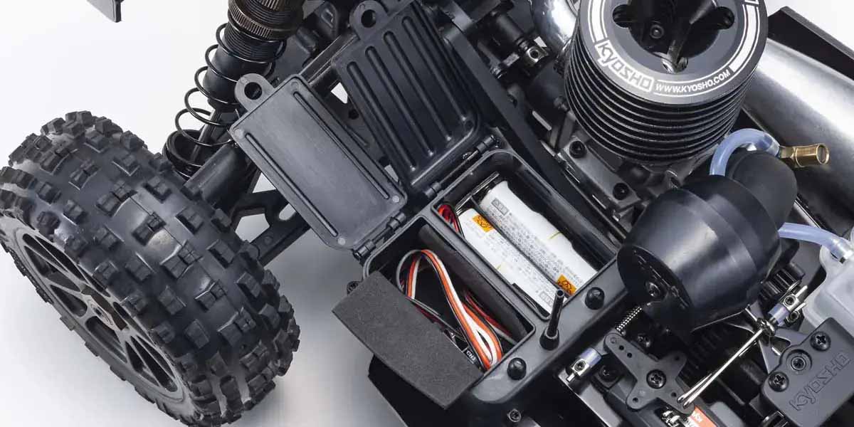 Kyosho Inferno Neo 4.0 1:8 RC Nitro Readyset (KE21SP) rouge - Image 7