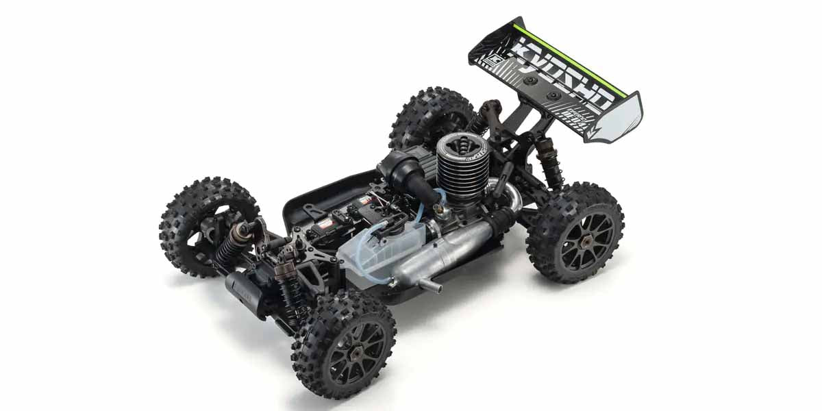 Kyosho Inferno Neo 4.0 1:8 RC Nitro Readyset (KE21SP) rouge - Image 8
