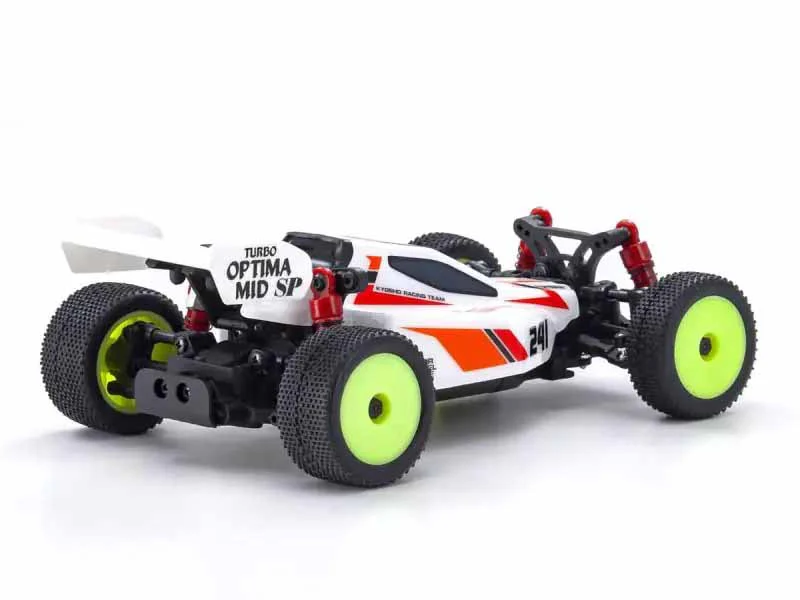 Kyosho Mini-Z MB010 Readyset 4WD Turbo Optima Mid Special blanc - K.32096W - Image 3