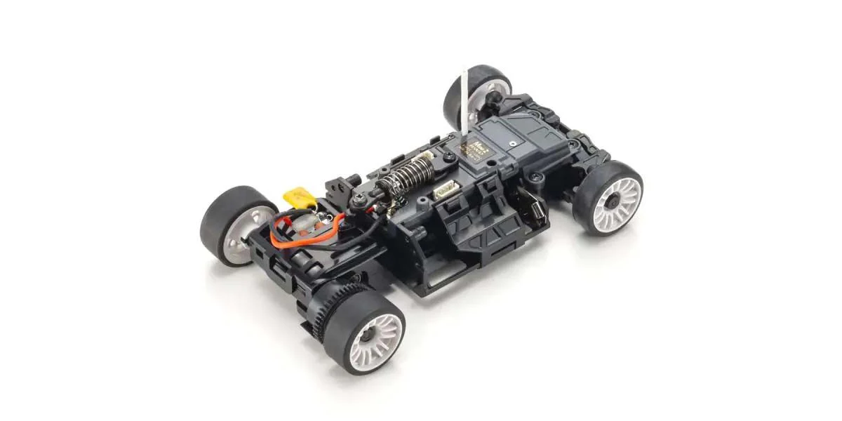 Kyosho Mini-Z MR04 RWD Corvette C8-R Gun Metal/Rouge (W-MM/KT531P) K.32356GMR - Image 2