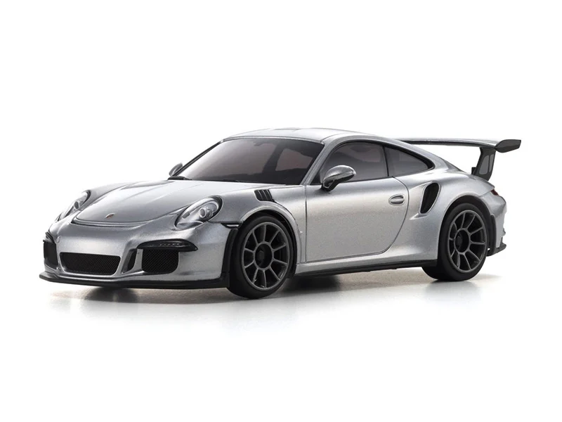 Kyosho Mini-Z MR04 RWD Porsche 911 GT3 RS Silver (N-RM/KT531P) 32358S - Image 2