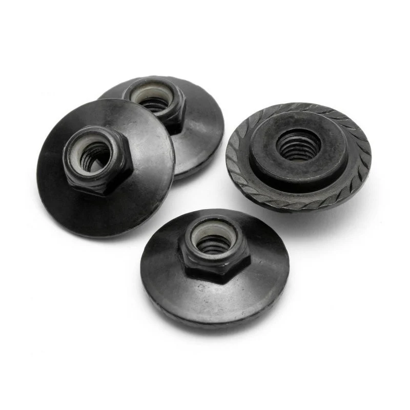 Lock Nut M5x8mm noir/4pcs HPI Z680