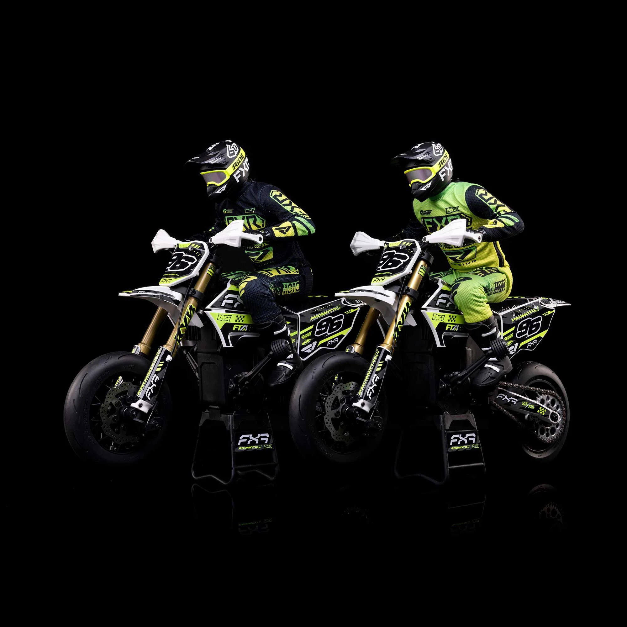 Losi Moto Promoto-SM FXR RTR 1/4 + Batterie et chargeur LOS-2310 - Image 16
