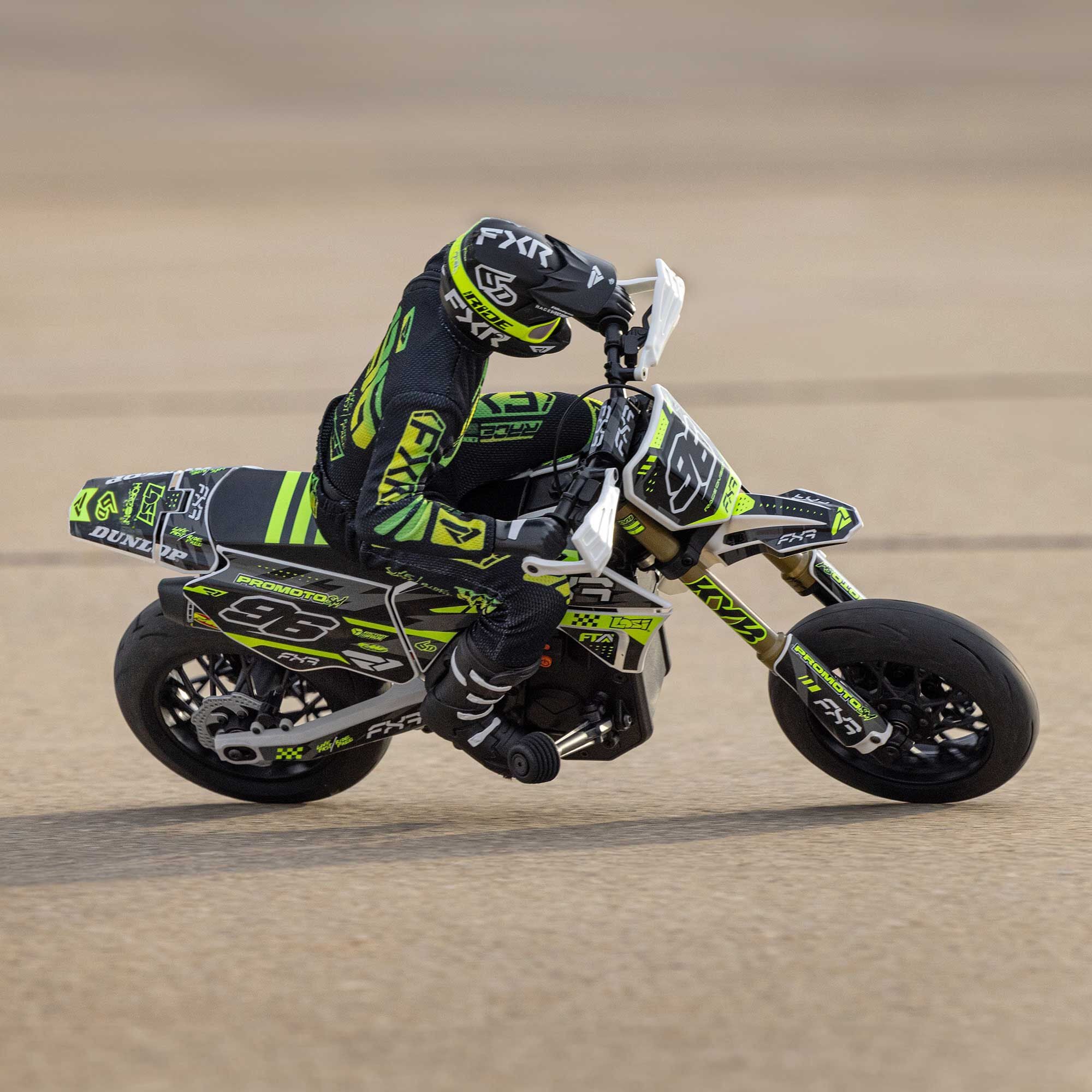 Losi Moto Promoto-SM FXR RTR 1/4 + Batterie et chargeur LOS-2310 - Image 22