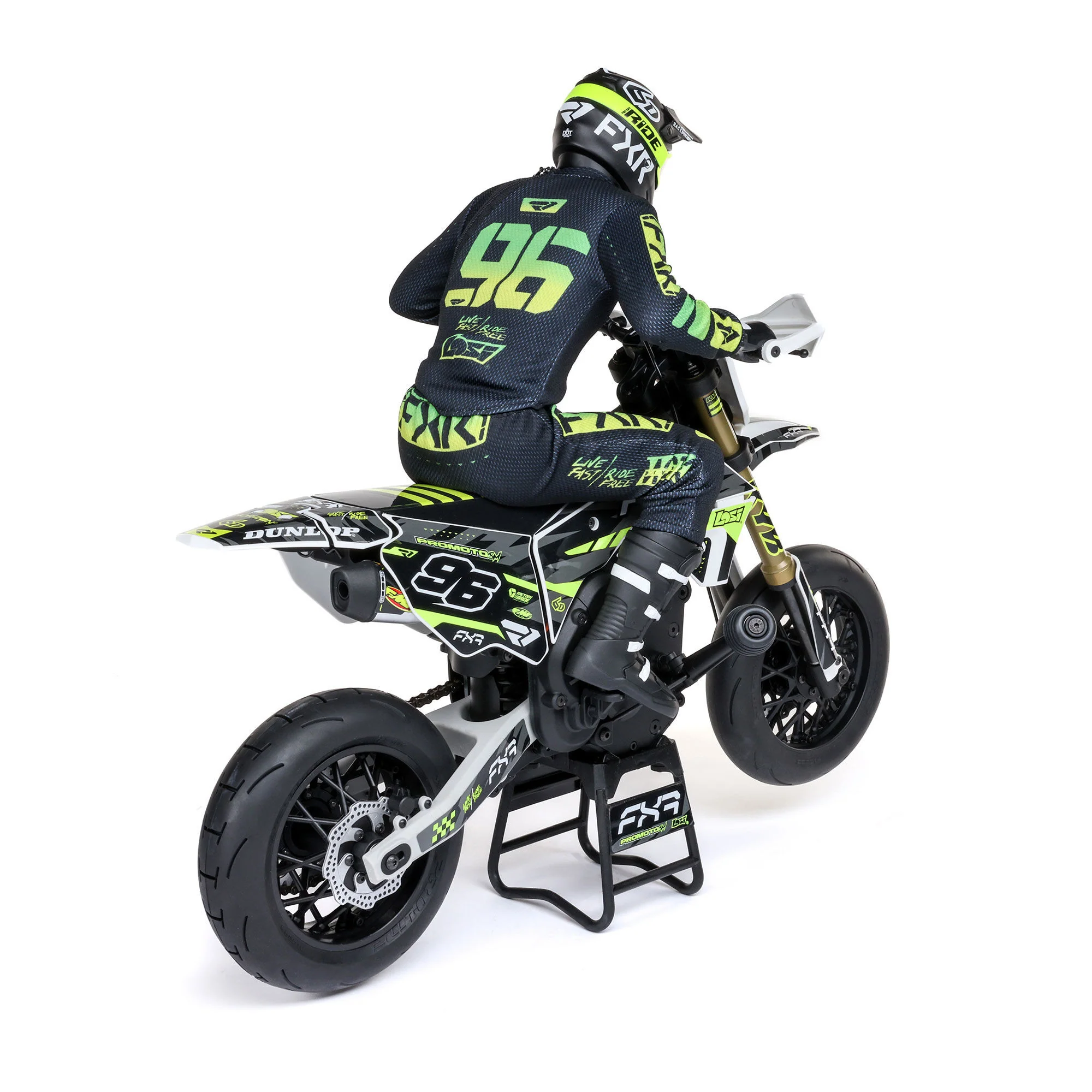 Losi Moto Promoto-SM FXR RTR 1/4 + Batterie et chargeur LOS-2310 - Image 8