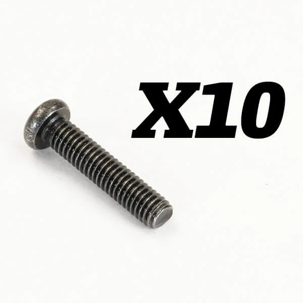 Lot de 10 vis M2,5x12mm - FTX10180