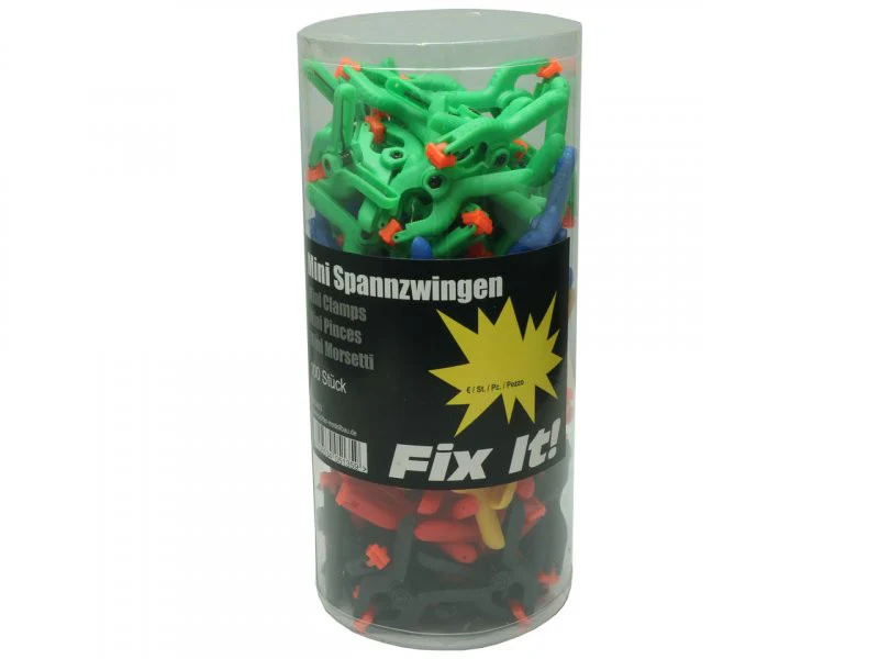 Lot de 100 mini Pinces de serrage - Image 2