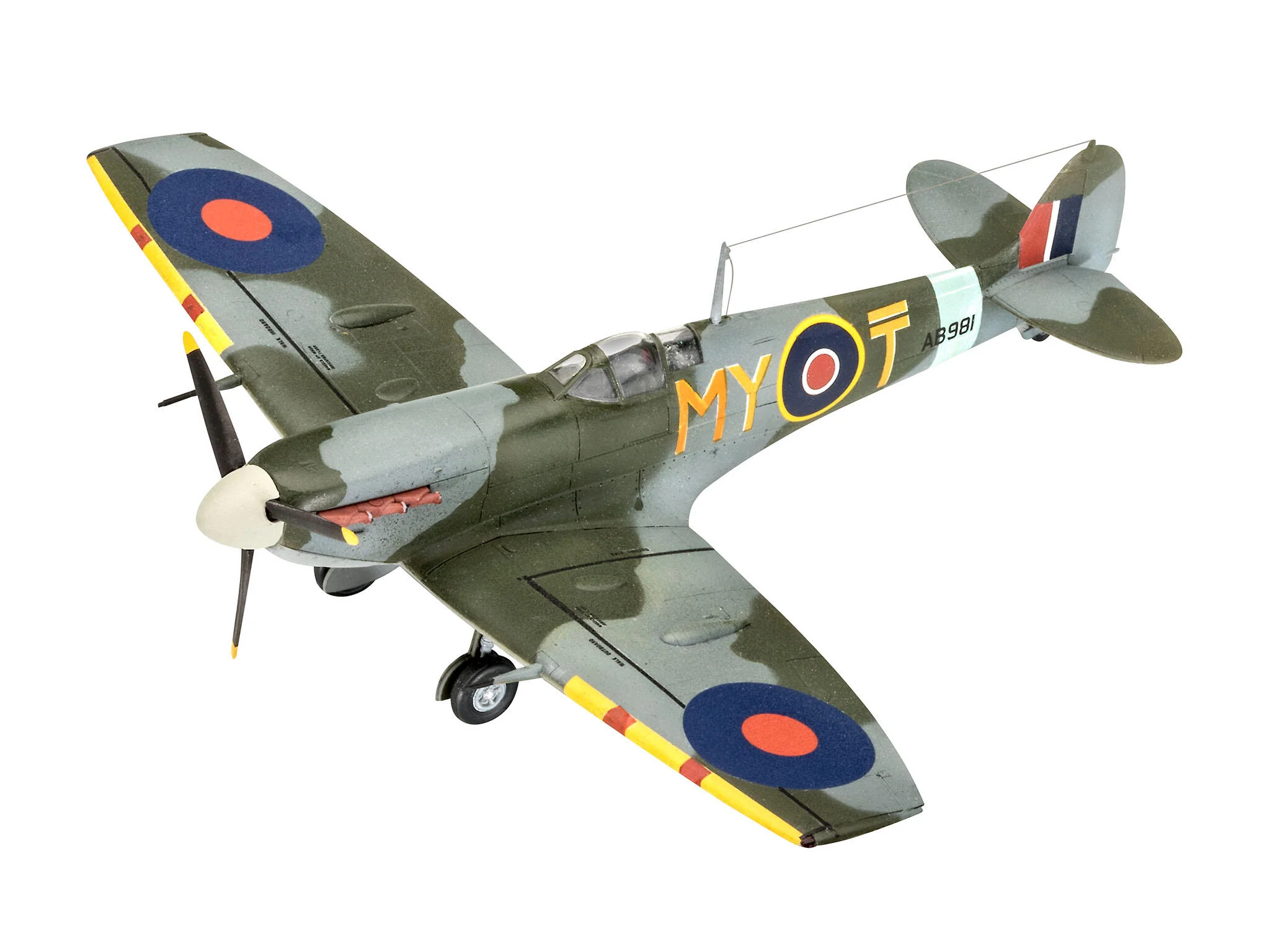 Maquette avion Revell 03710 Set combat BF109G-10 & Spifire - Image 6