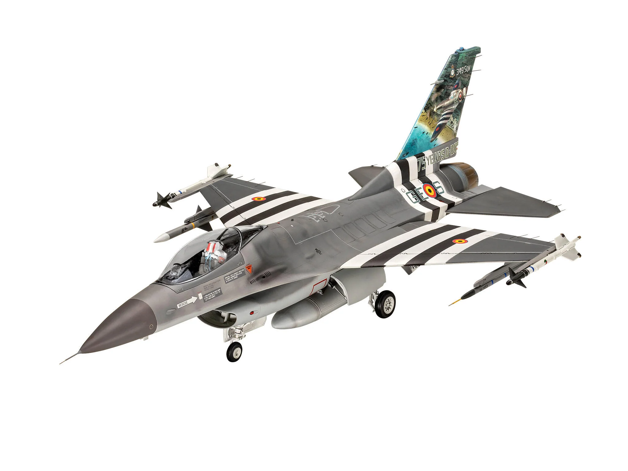 Maquette avion Revell 03802 50ème anniversaire F-16 Falcon - Image 2