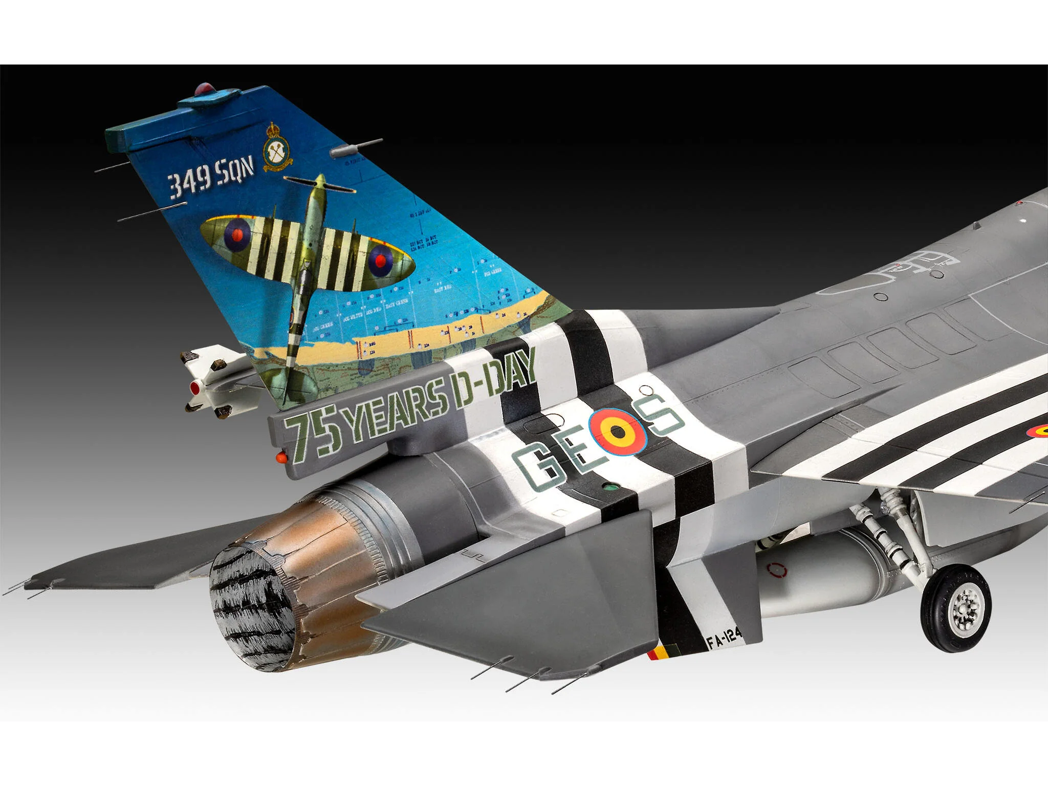 Maquette avion Revell 03802 50ème anniversaire F-16 Falcon - Image 4