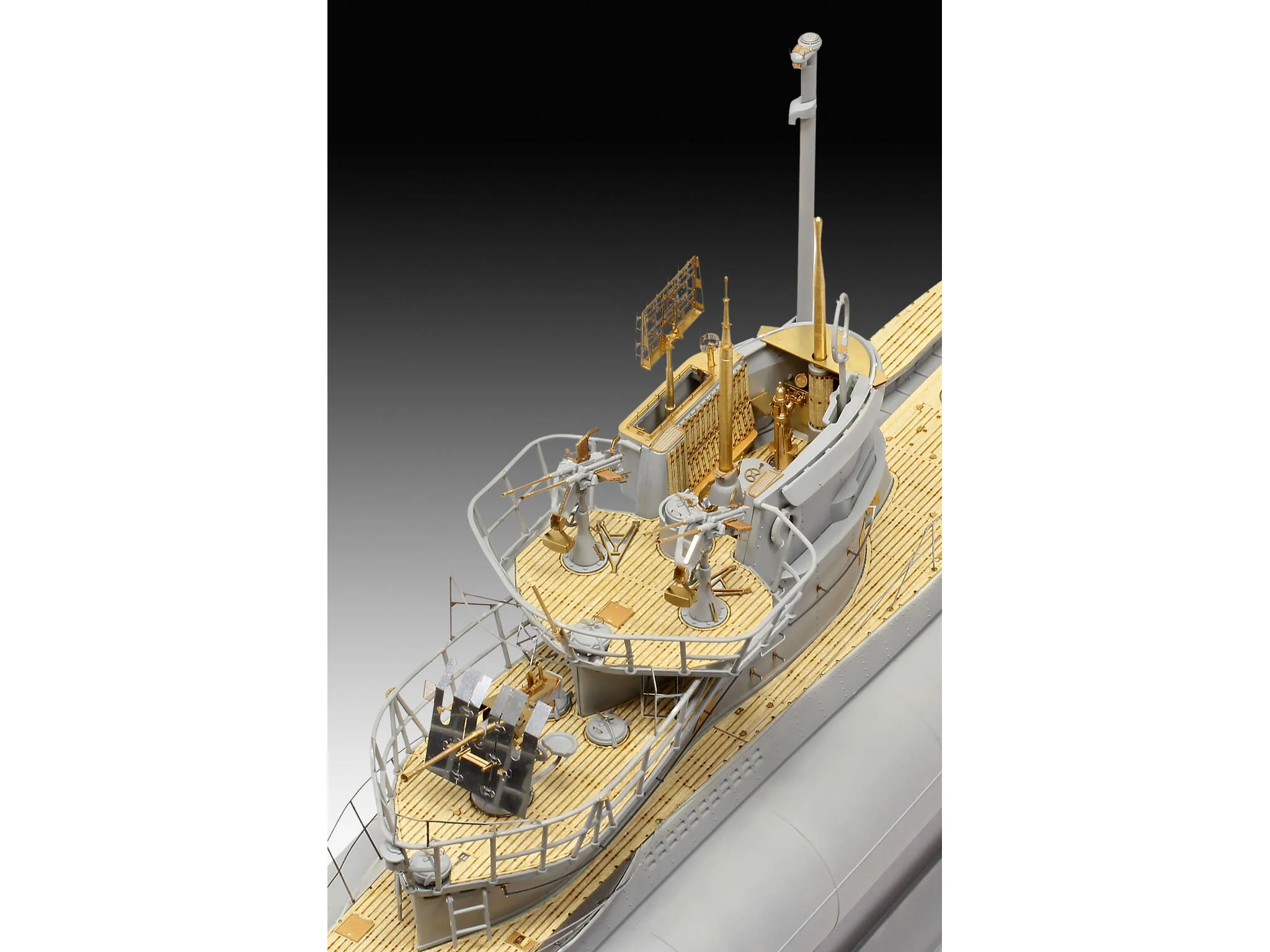 Maquette bateau Revell 05163 Sous marin Allemand type VII C/41 - Image 5