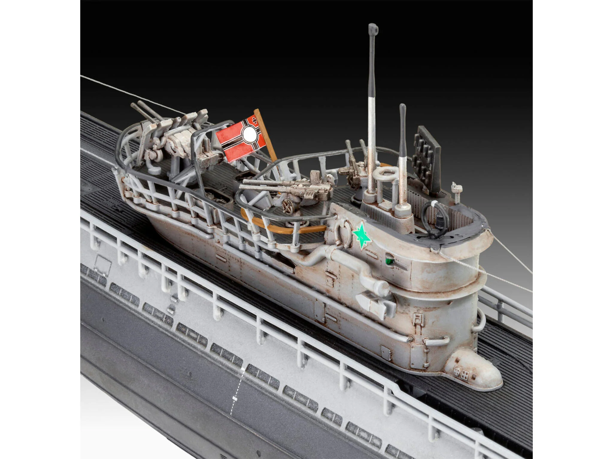Maquette bateau Revell 05167 Sous-marin allemand Type IX C/40 (U190) - Image 4