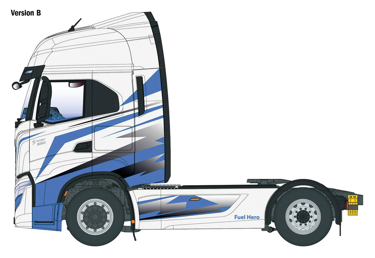 Maquette camion IVECO S-Way 1/24 - I3963 - Image 3