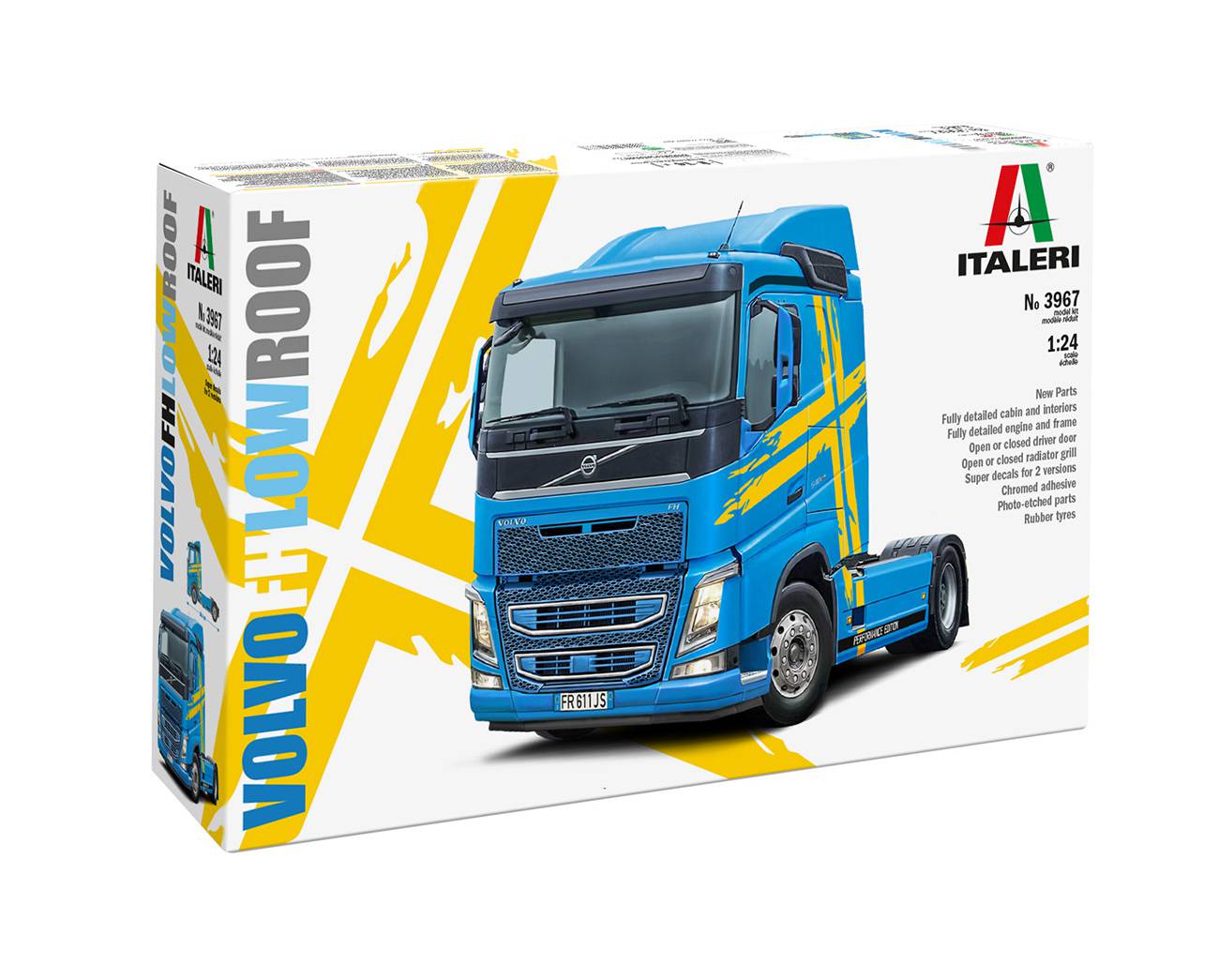Maquette camion Volvo FH Low Roof  - Italeri 3967 - Image 5