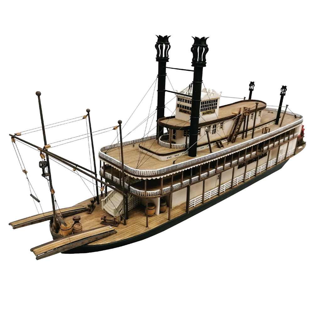 Maquette de bateau en bois Disarmodel 20174 - Marieville - 1:72 - Image 2