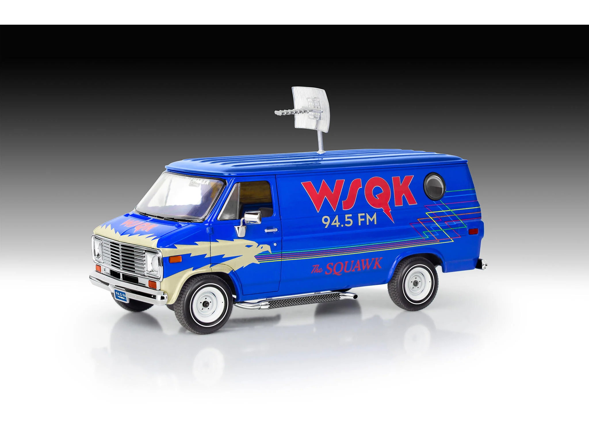 Maquette film Revell 07732 GMC® WSQK Squawk Van "Stranger Things" - Image 8