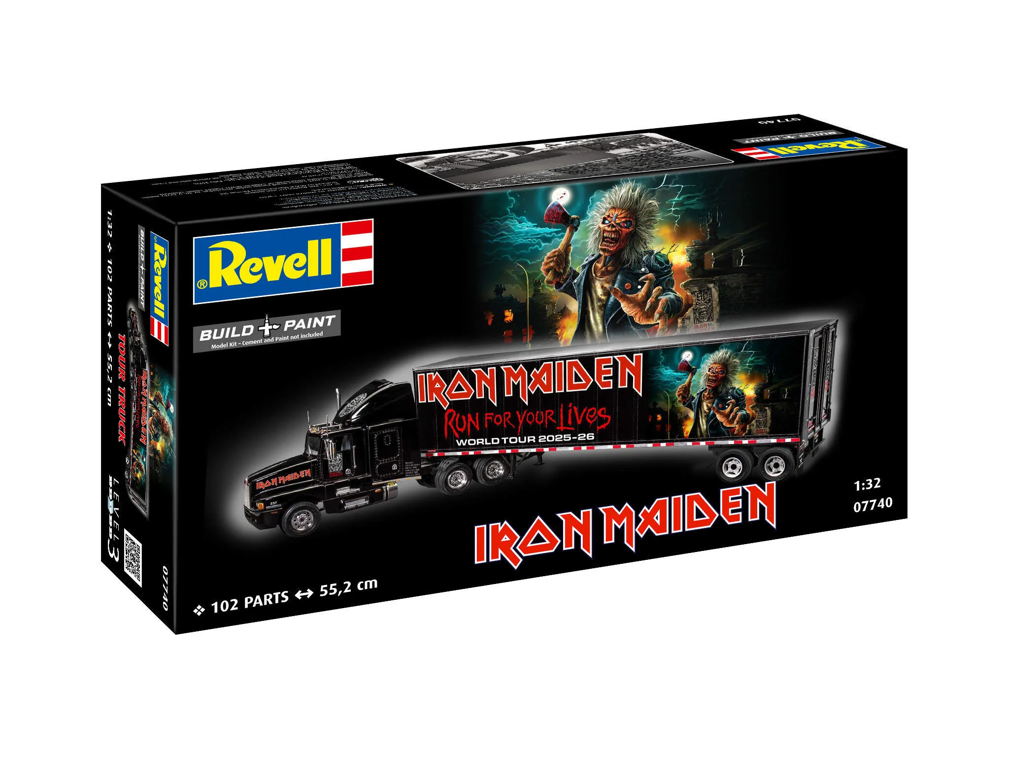 Maquette Revell 07740 Tour Truck "Iron Maiden" (50th Anniversary) - Image 10