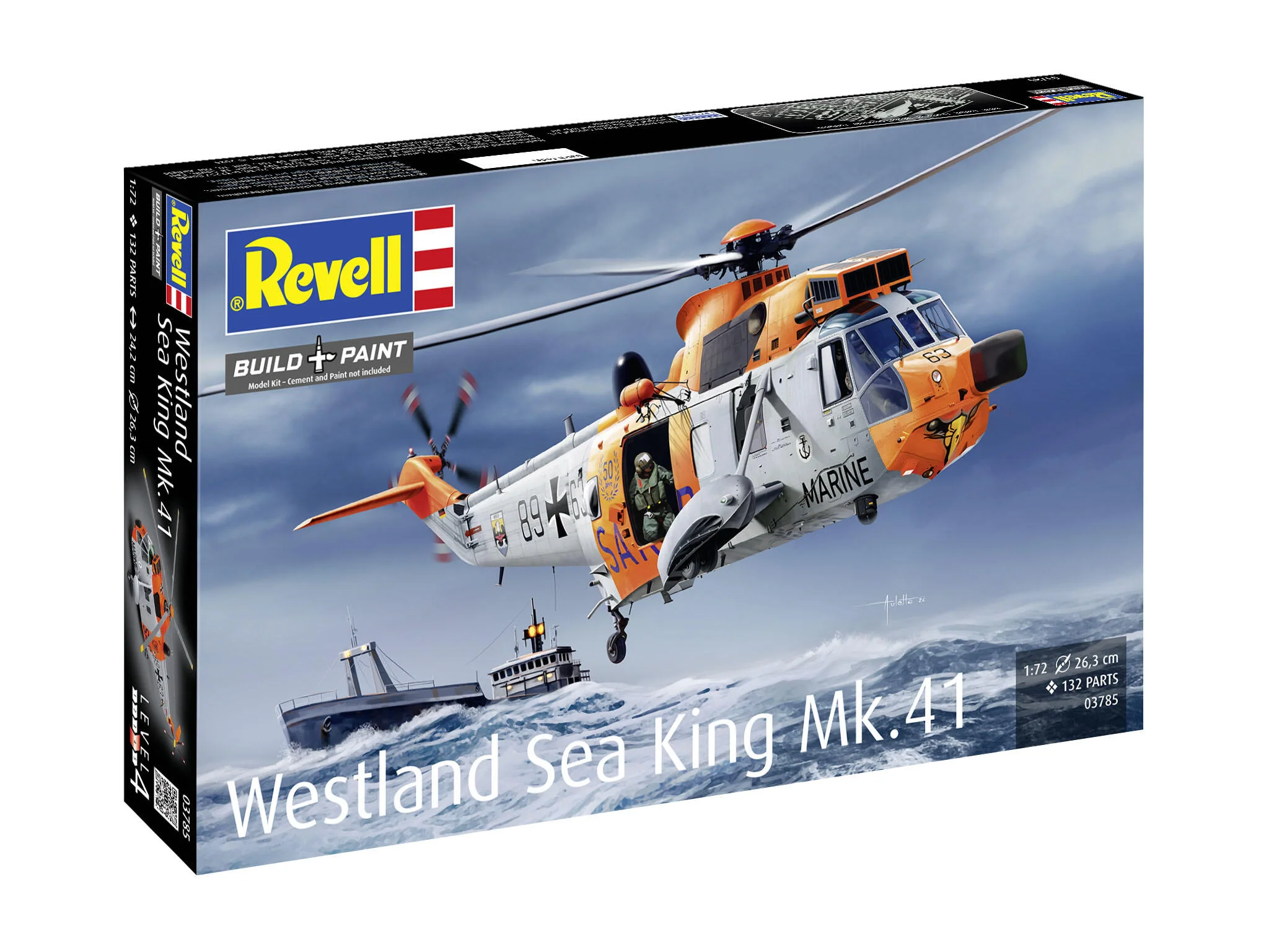 Maquette hélicoptère Revell 03785 Westland Sea King Mk. 41/HU.5 - Image 9