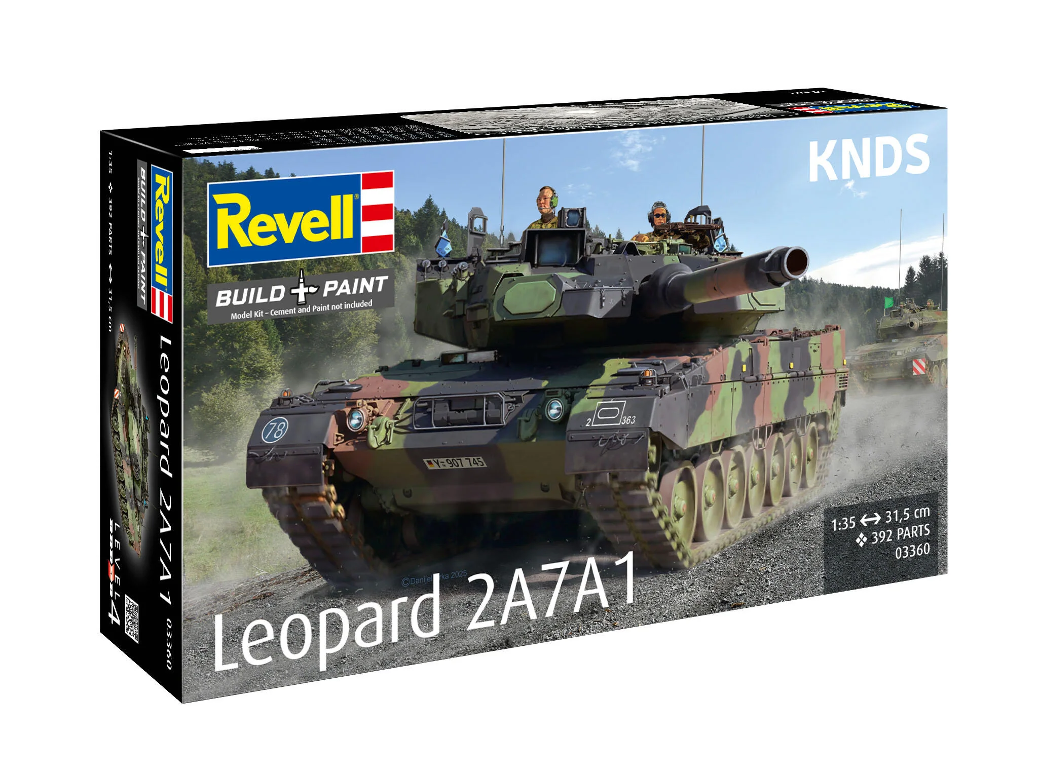 Maquette Char militaire Revell 03360 Leopard 2A7A1 - Image 8