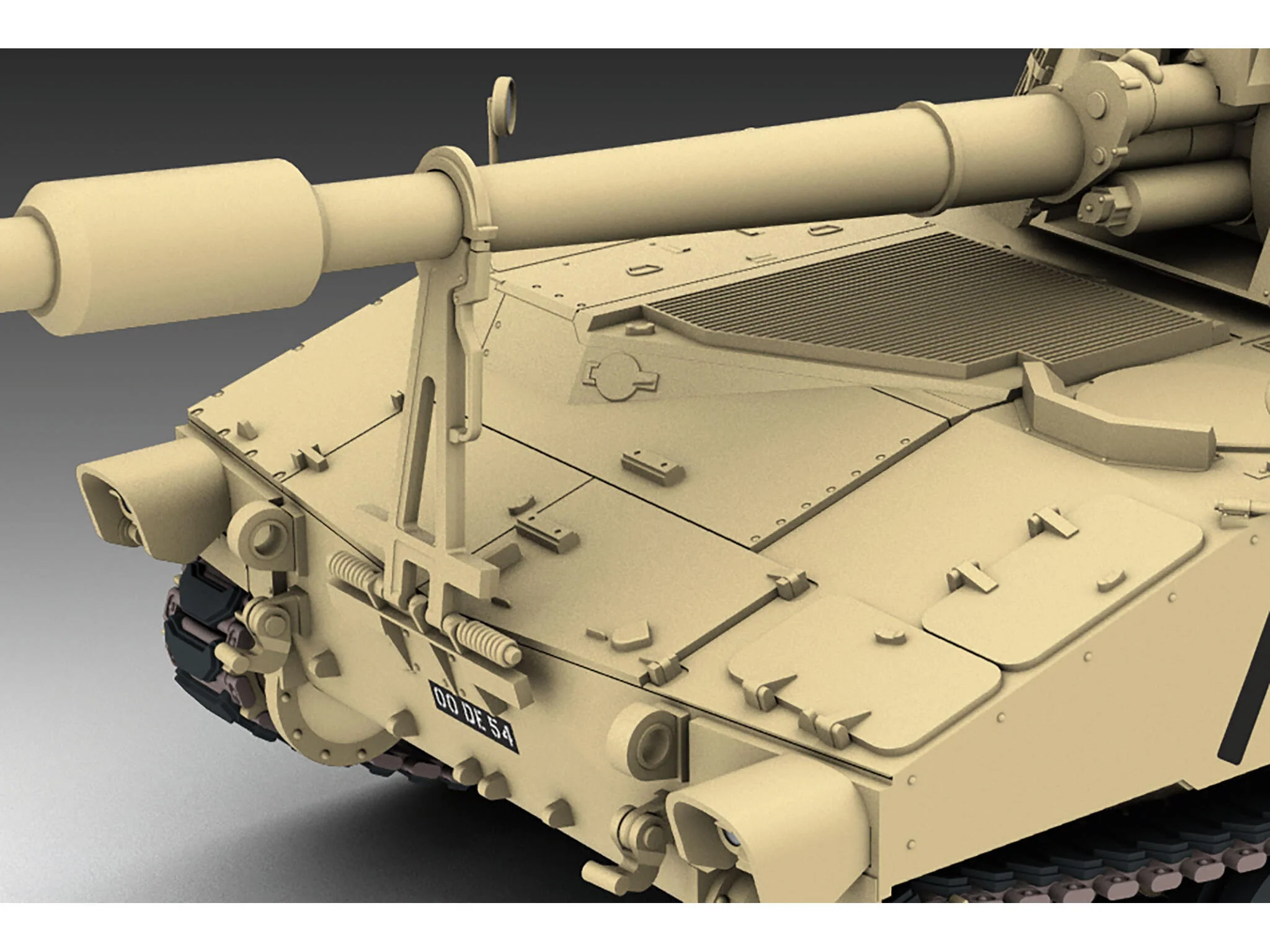 Maquette Char militaire Revell 03361 M109 A2 - Image 4