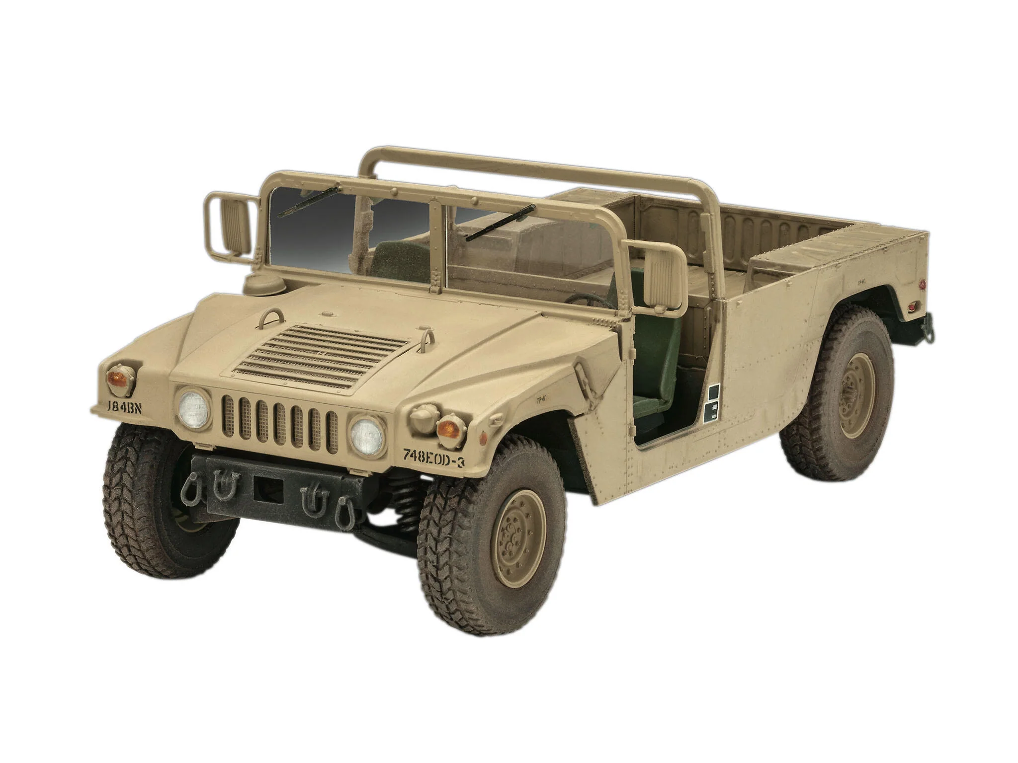 Maquette militaire Revell 03366 HMMWV M109 7A2 - Image 2