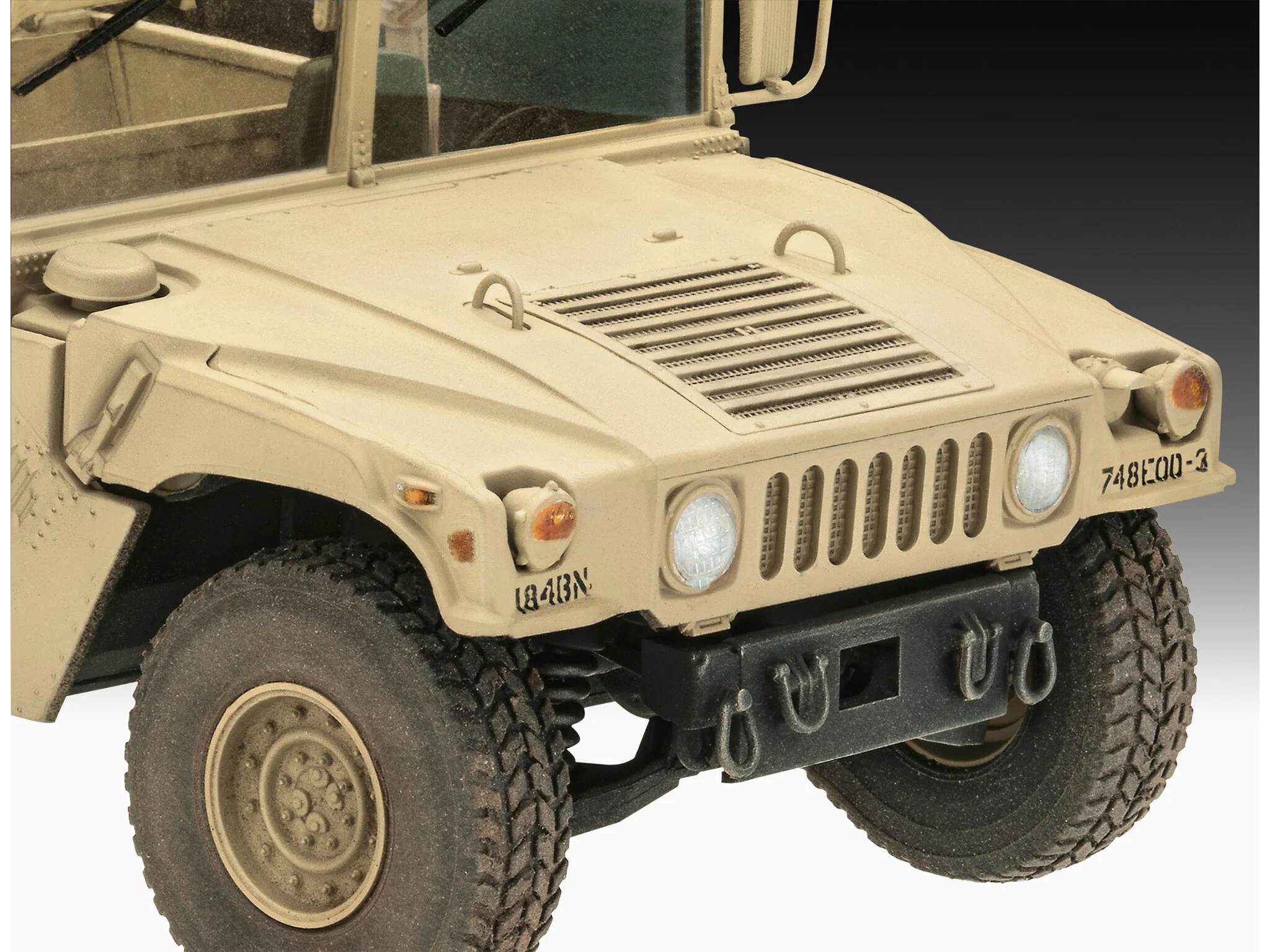 Maquette militaire Revell 03366 HMMWV M109 7A2 - Image 3