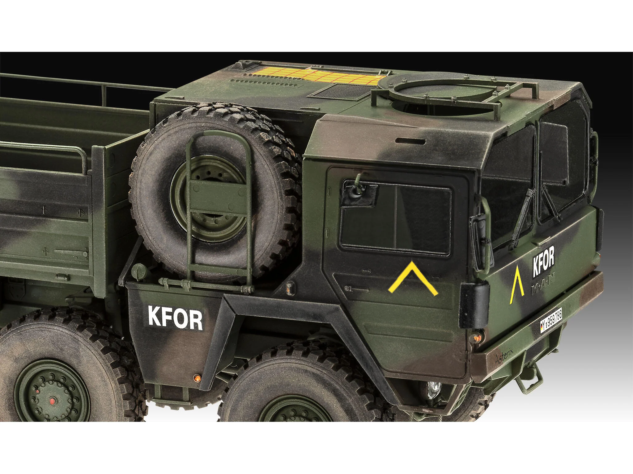 Maquette militaire Revell 03367 MAN 10t milgl truck 8x8 - Image 5