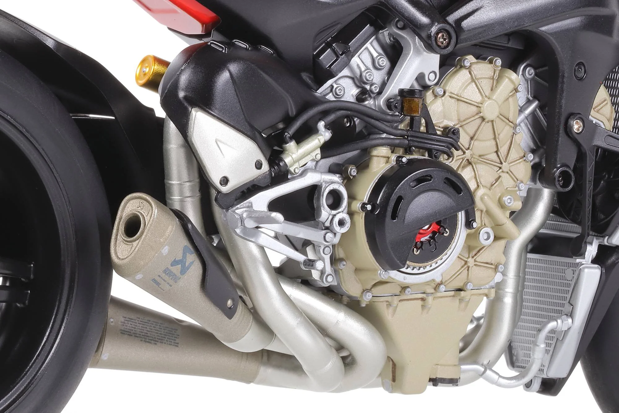 Maquette moto Ducati Superleggera V4 + kit course Tamiya 14143 - Image 5