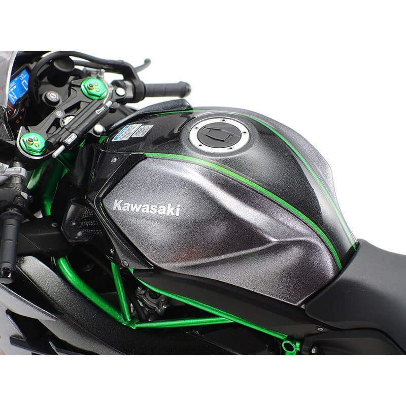 Maquette moto Kawasaki Ninja H2 Carbon - Tamiya 14136 - 1/12 - Image 11
