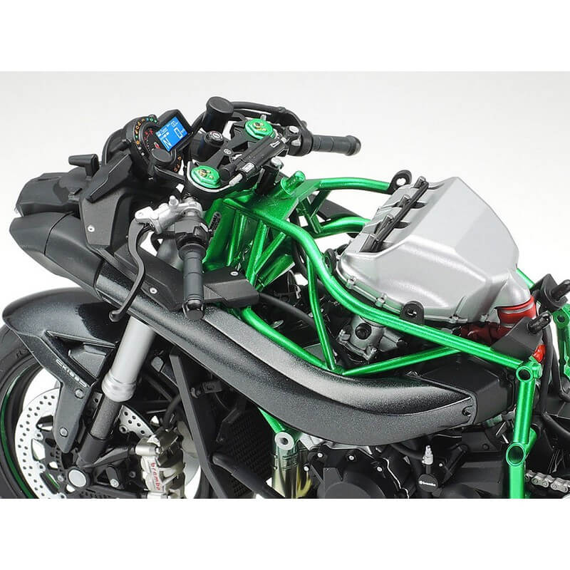 Maquette moto Kawasaki Ninja H2 Carbon - Tamiya 14136 - 1/12 - Image 7