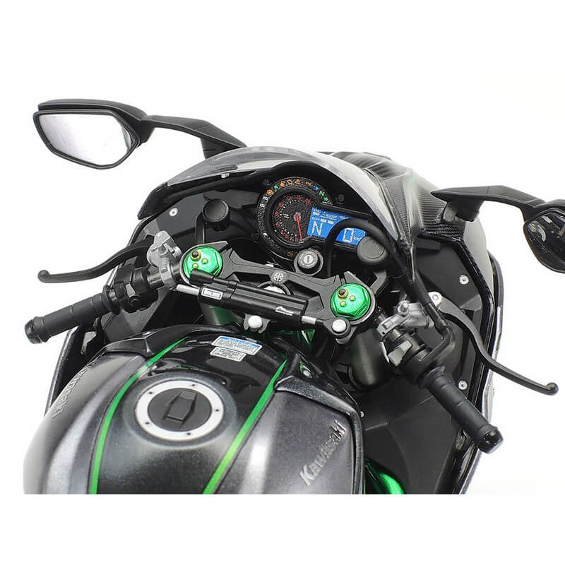 Maquette moto Kawasaki Ninja H2 Carbon - Tamiya 14136 - 1/12 - Image 9