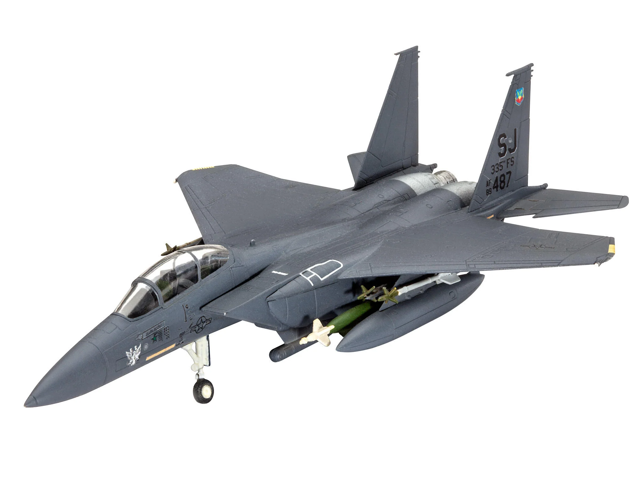 Maquette Revell Starter kit 73972 F-15E Strike Eagle & bombs avec accessoires de base - Image 2