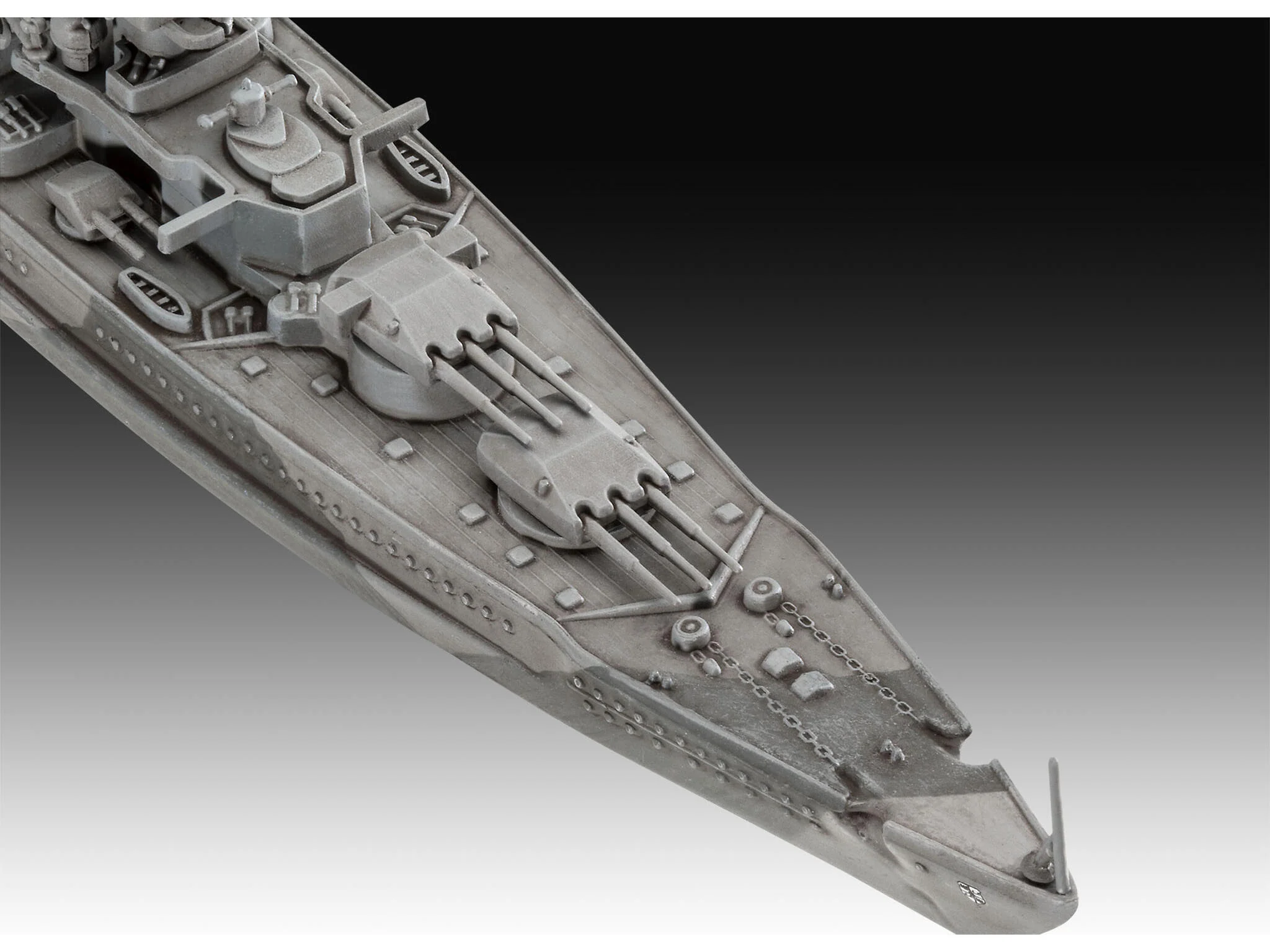 Maquette Revell Starter kit 75181 Battleship Gneisenau avec accessoires de base - Image 4