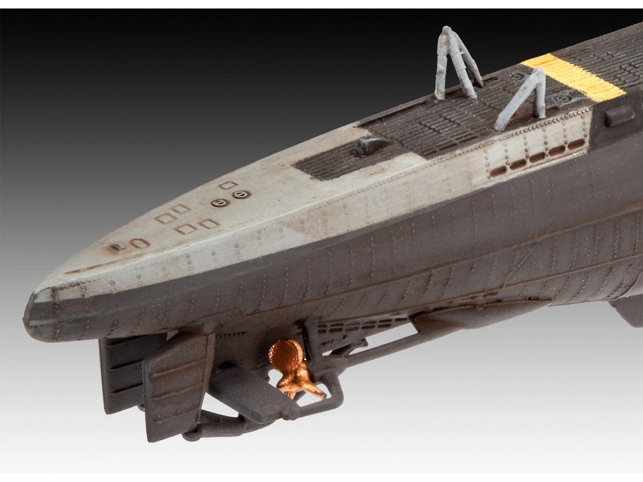 Maquette sous marin Revell 05154 Allemand Type VII C/4 - Image 3