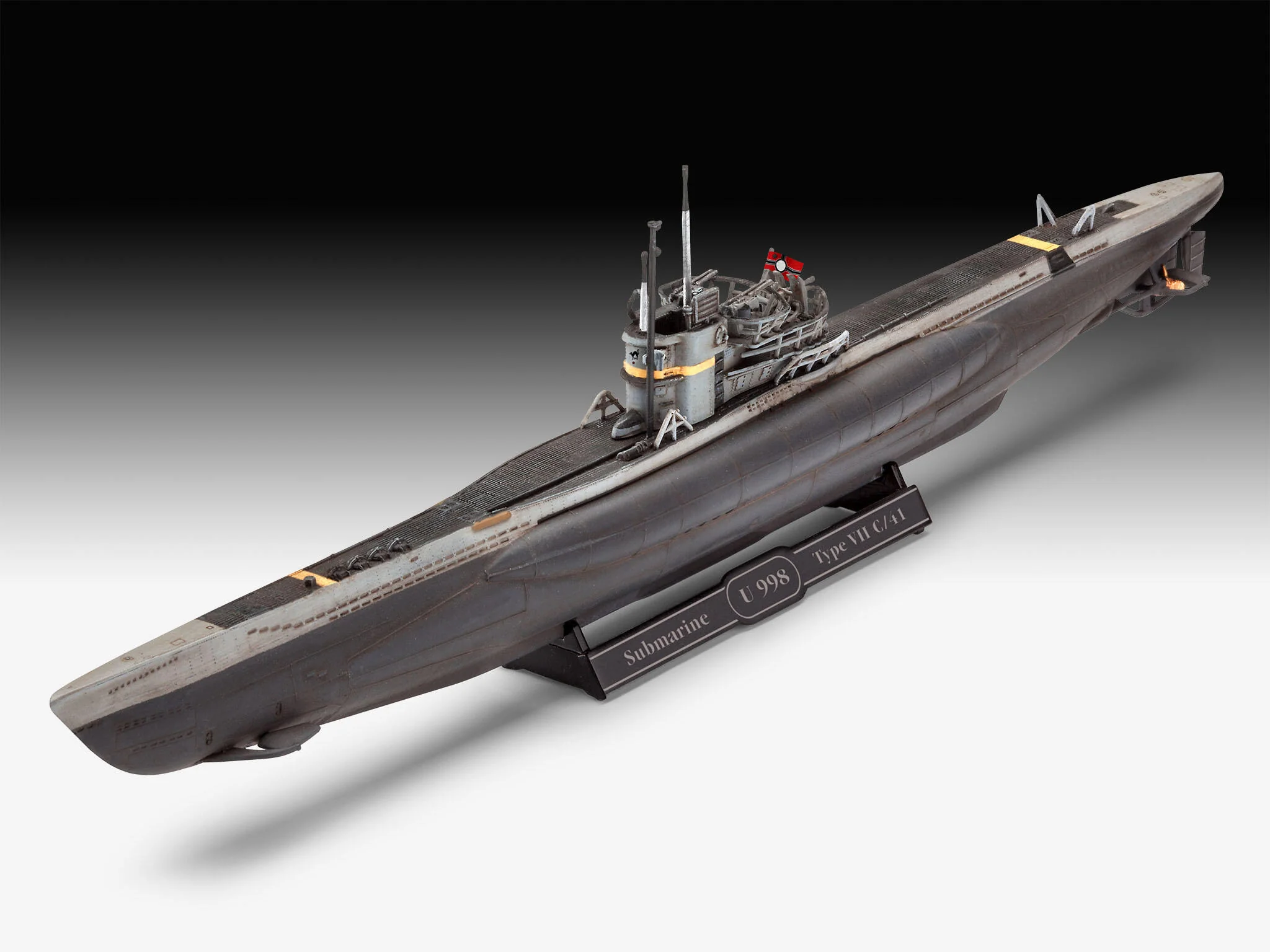 Maquette sous marin Revell 05154 Allemand Type VII C/4 - Image 7