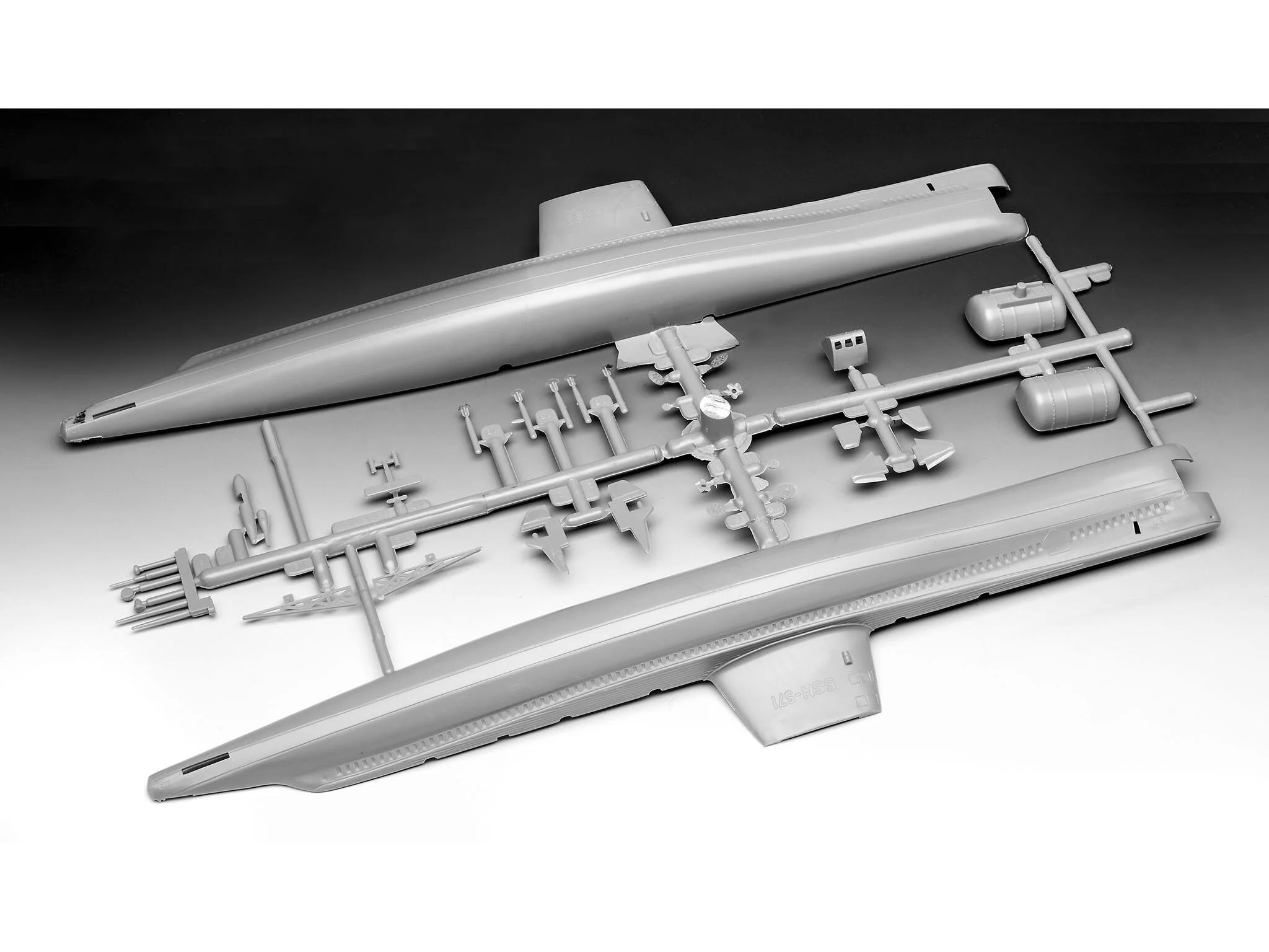 Maquette sous marin Revell 05184 U.S.S. Nautilus - Image 7