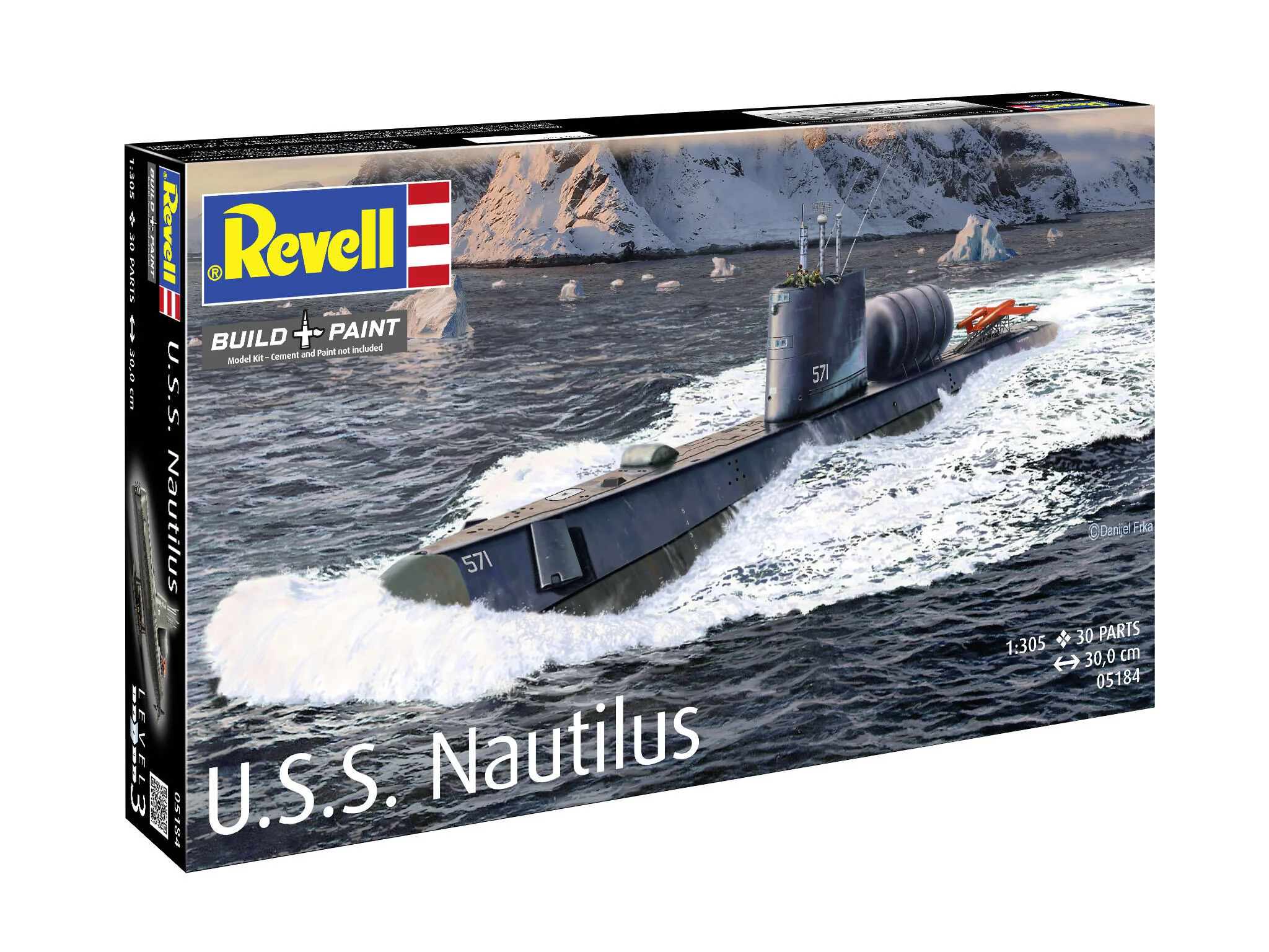 Maquette sous marin Revell 05184 U.S.S. Nautilus - Image 9