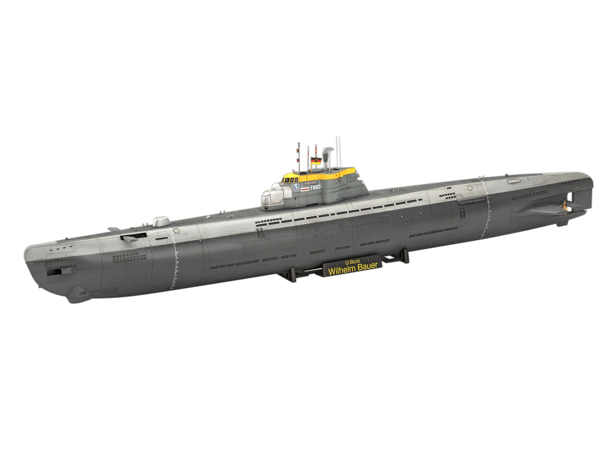 Maquette sous marin Revell 05186 70 Years Bundeswehr:Wilhelm Bauer,Type 206A,Class2 - Image 11