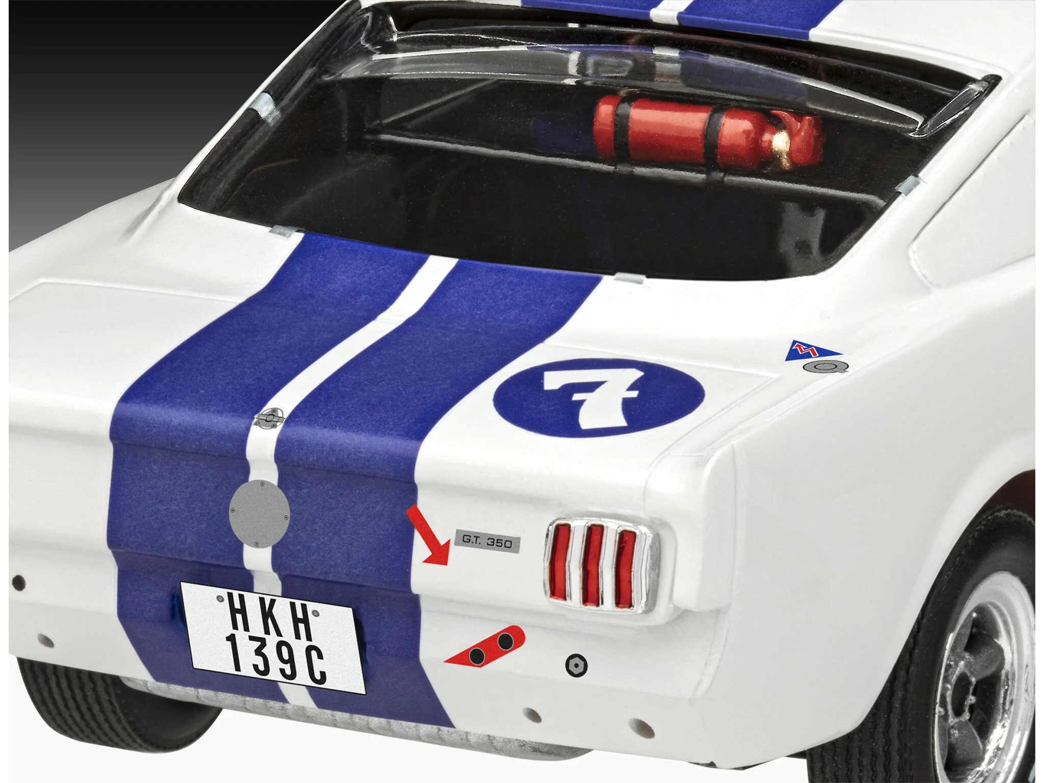 Maquette voiture 07736 Revell 1966 Shelby GT 350 R "Stirling Moss" - Image 4