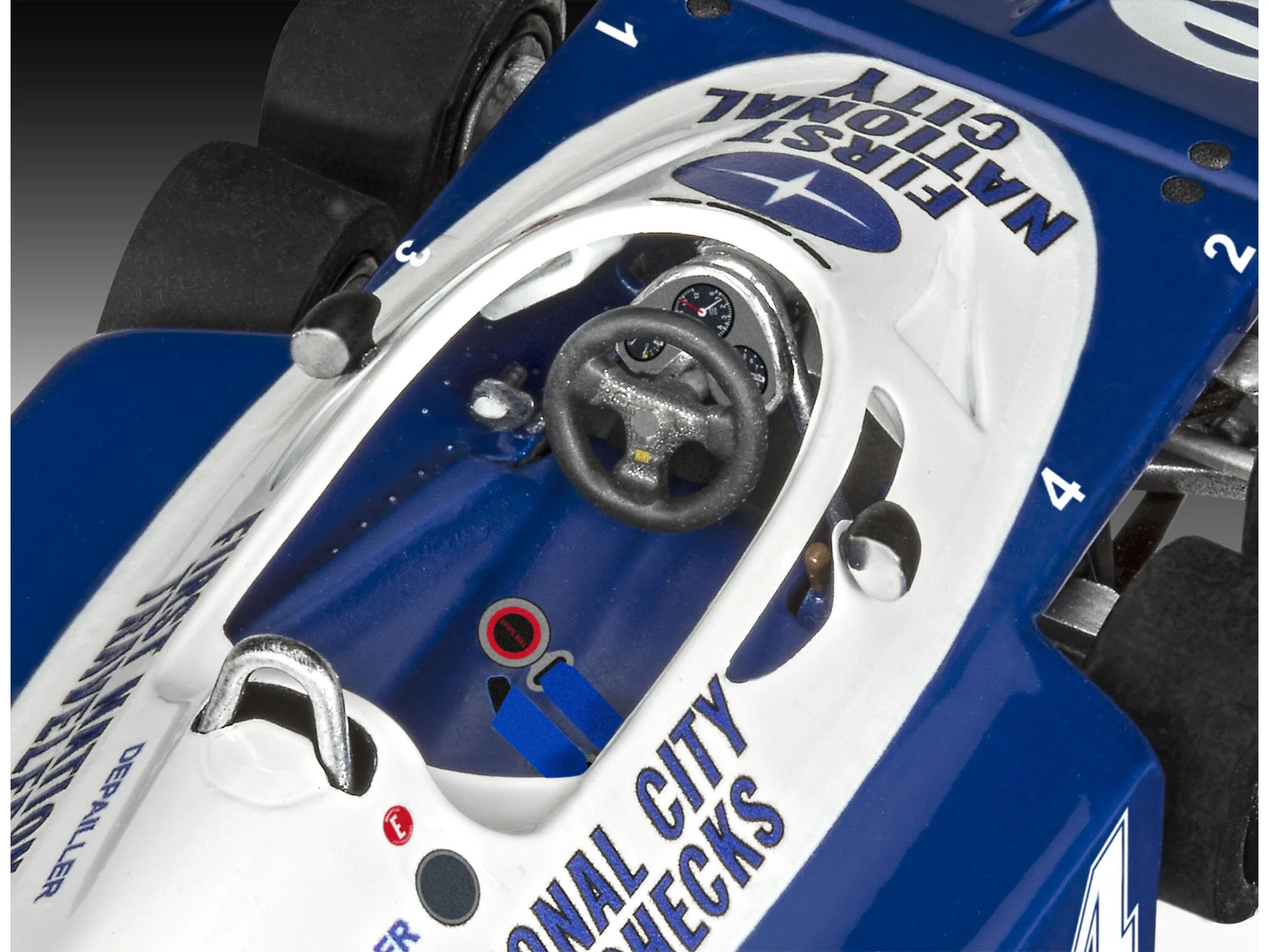 Maquette voiture Revell 07741 Tyrrell P34/2 6-Wheeler - Image 2