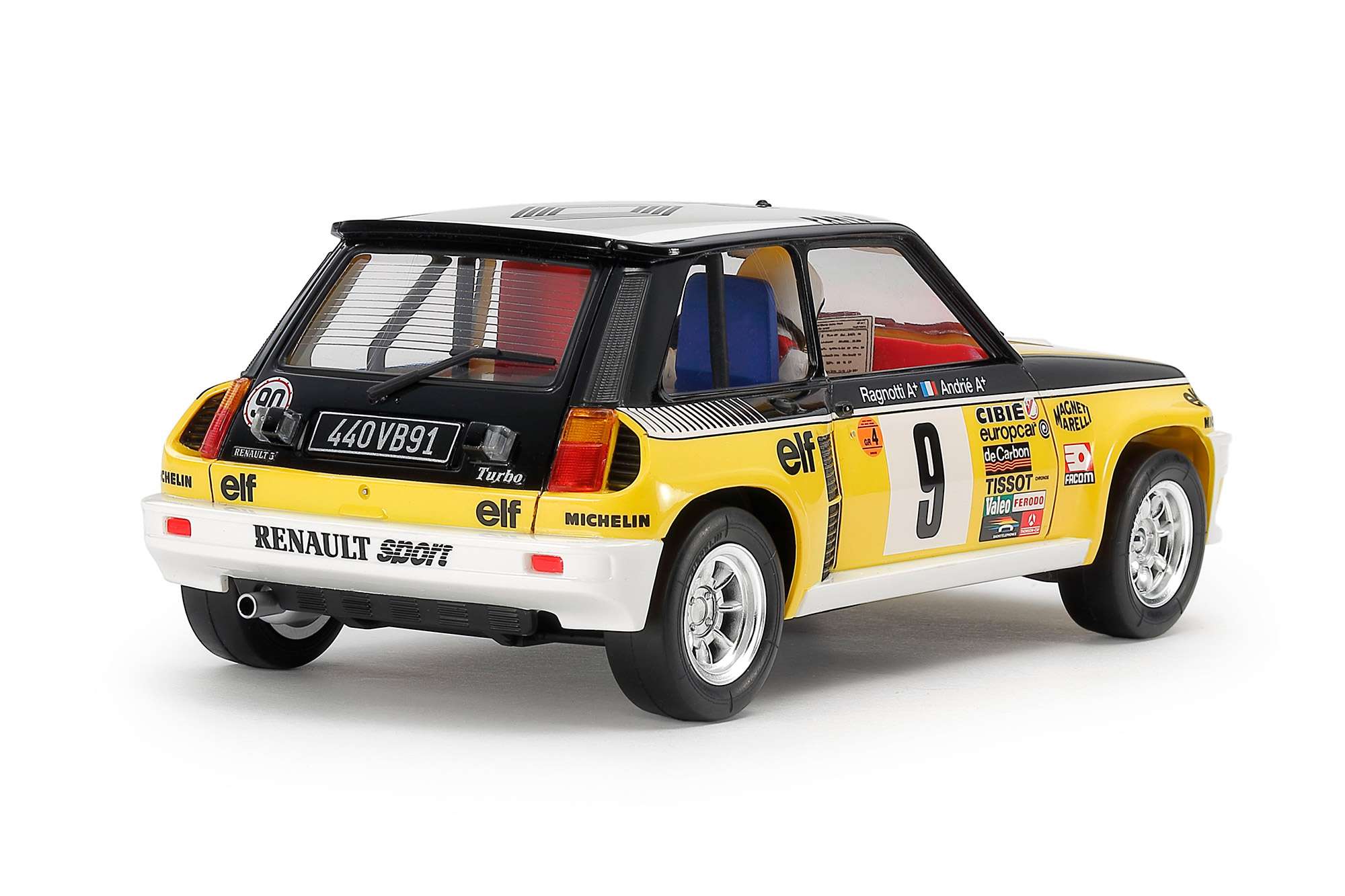 Maquette voiture Renault 5 Turbo Rally 1/24 - Tamiya 24027 - Image 5