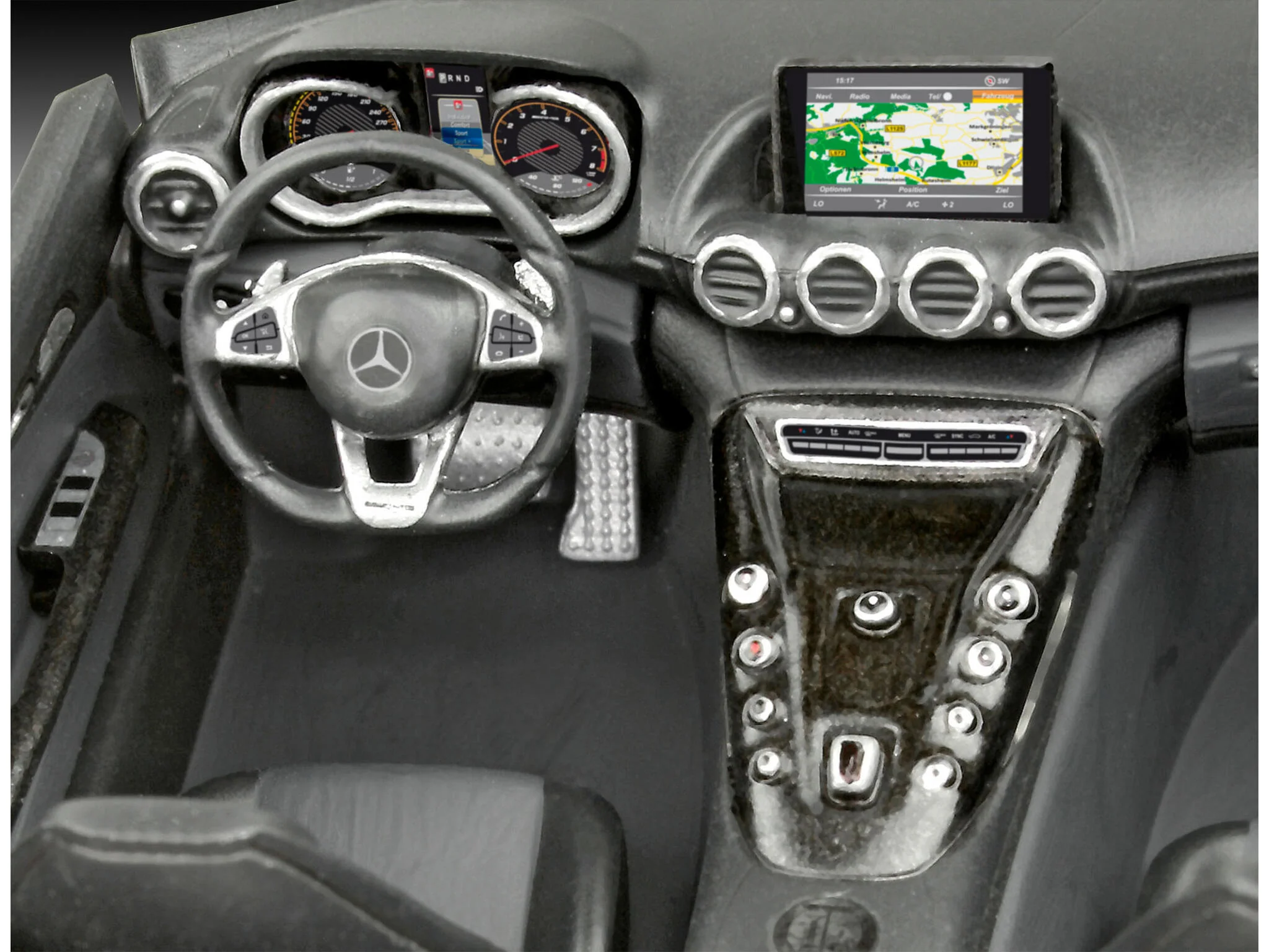 Maquette voiture Revell 07028 Mercedes-AMG GT - Image 6