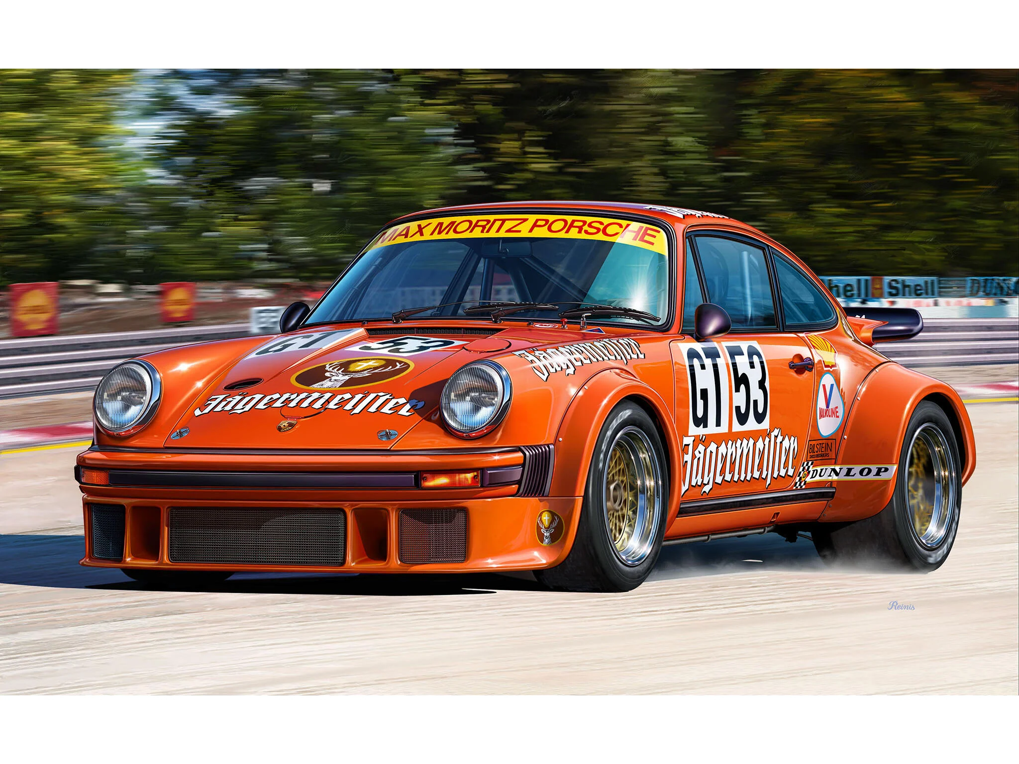 Maquette voiture Revell 07031 Porsche 934 RSR "JÄGERMEISTER" - Image 7
