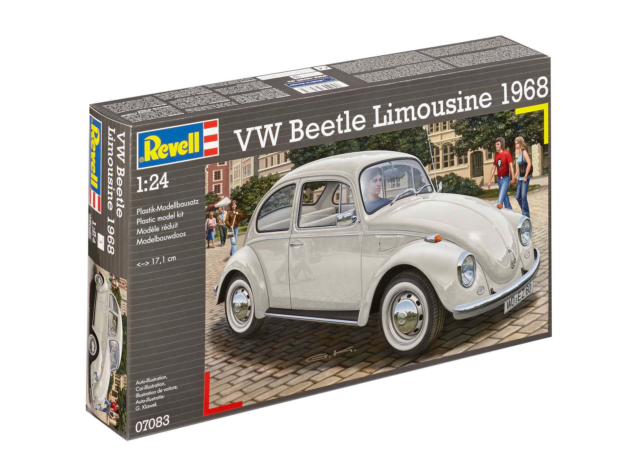 Maquette voiture Revell 07083 VW Beetle limousine 1968 - Image 6