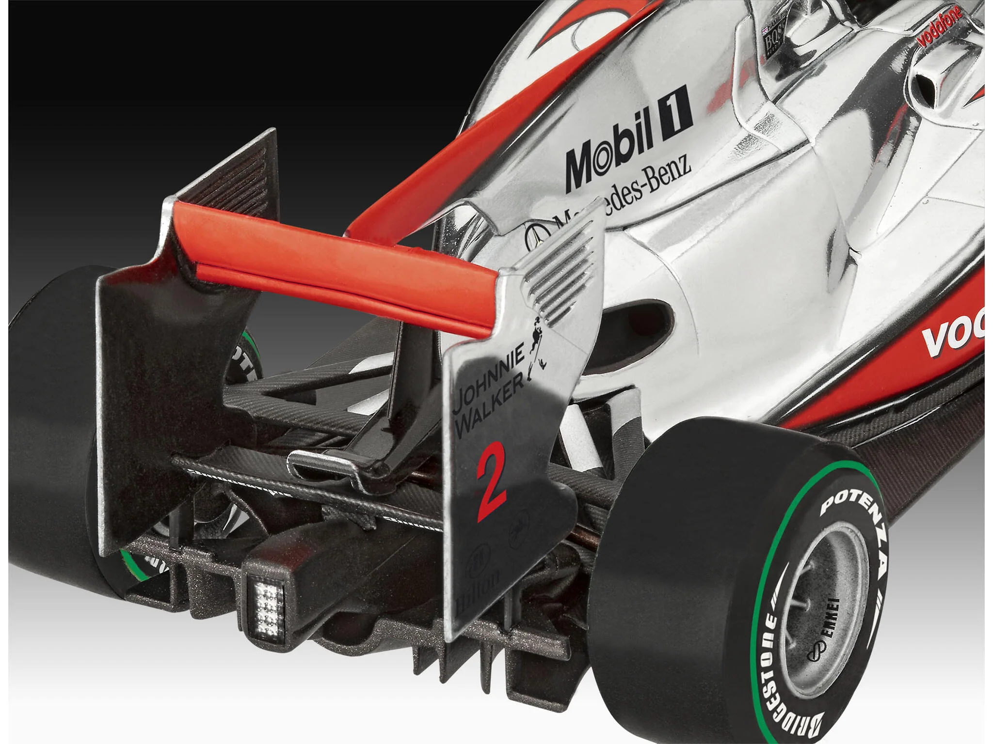Maquette voiture Revell 07096 Vodafone McLaren Mercedes MP4-25 "Lewis Hamilton" - Image 4