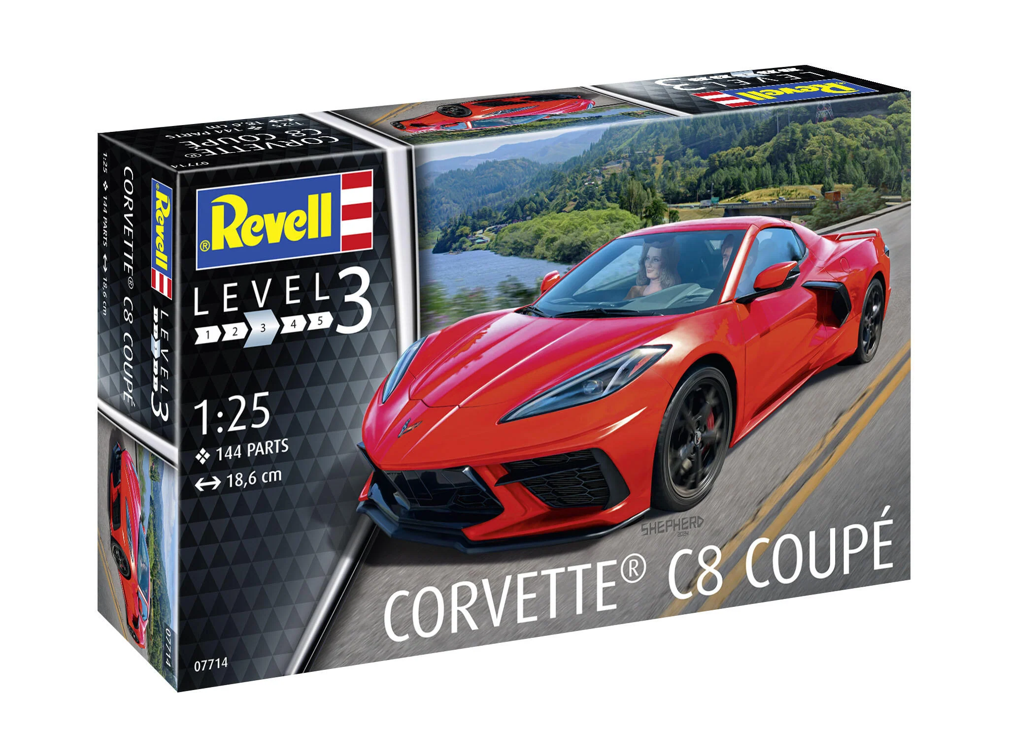 Maquette voiture Revell 07714 Corvette® C8 Coupé - Image 9