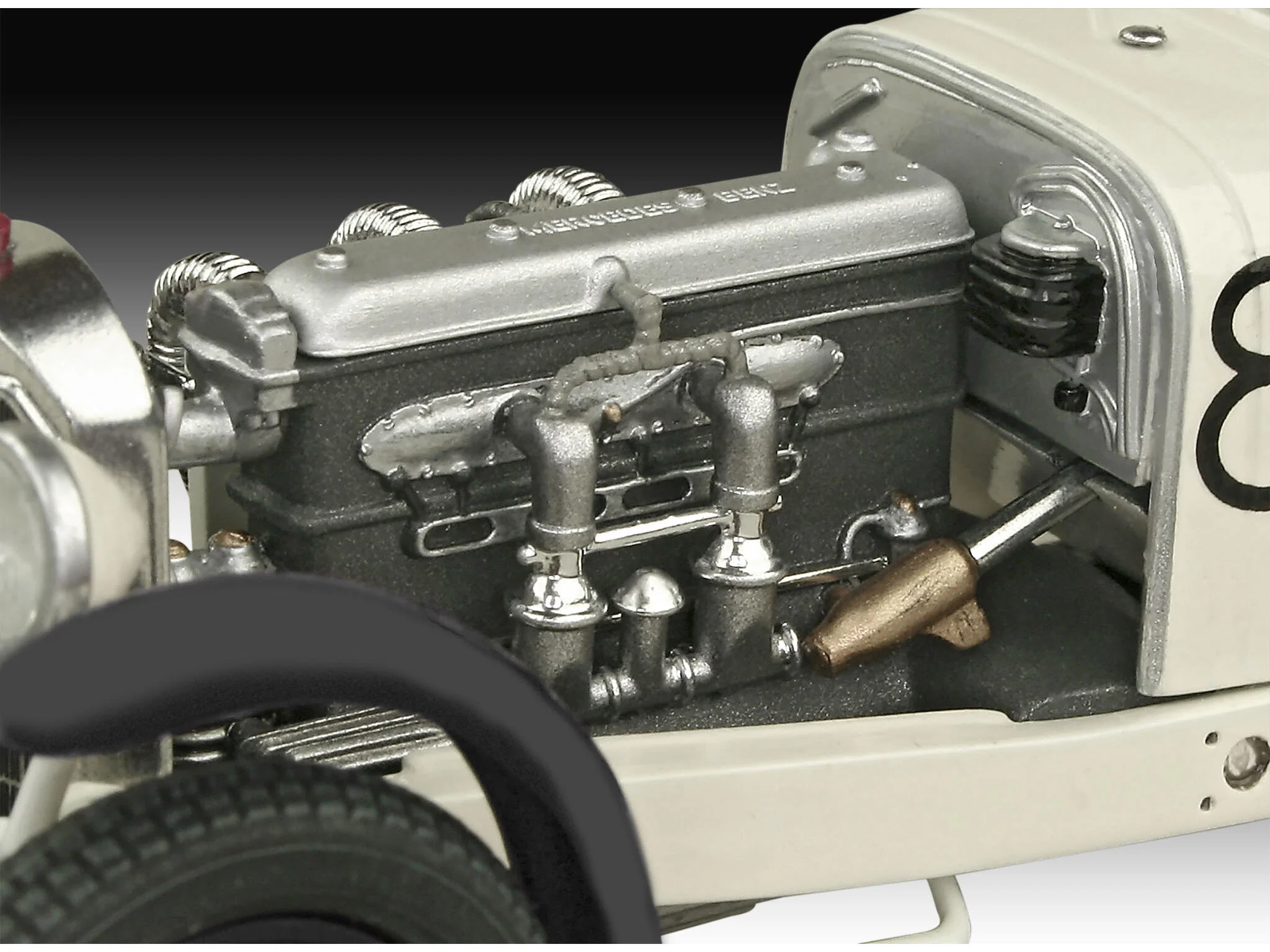 Maquette voiture Revell 07737 Mercedes-Benz SSKL - Image 9