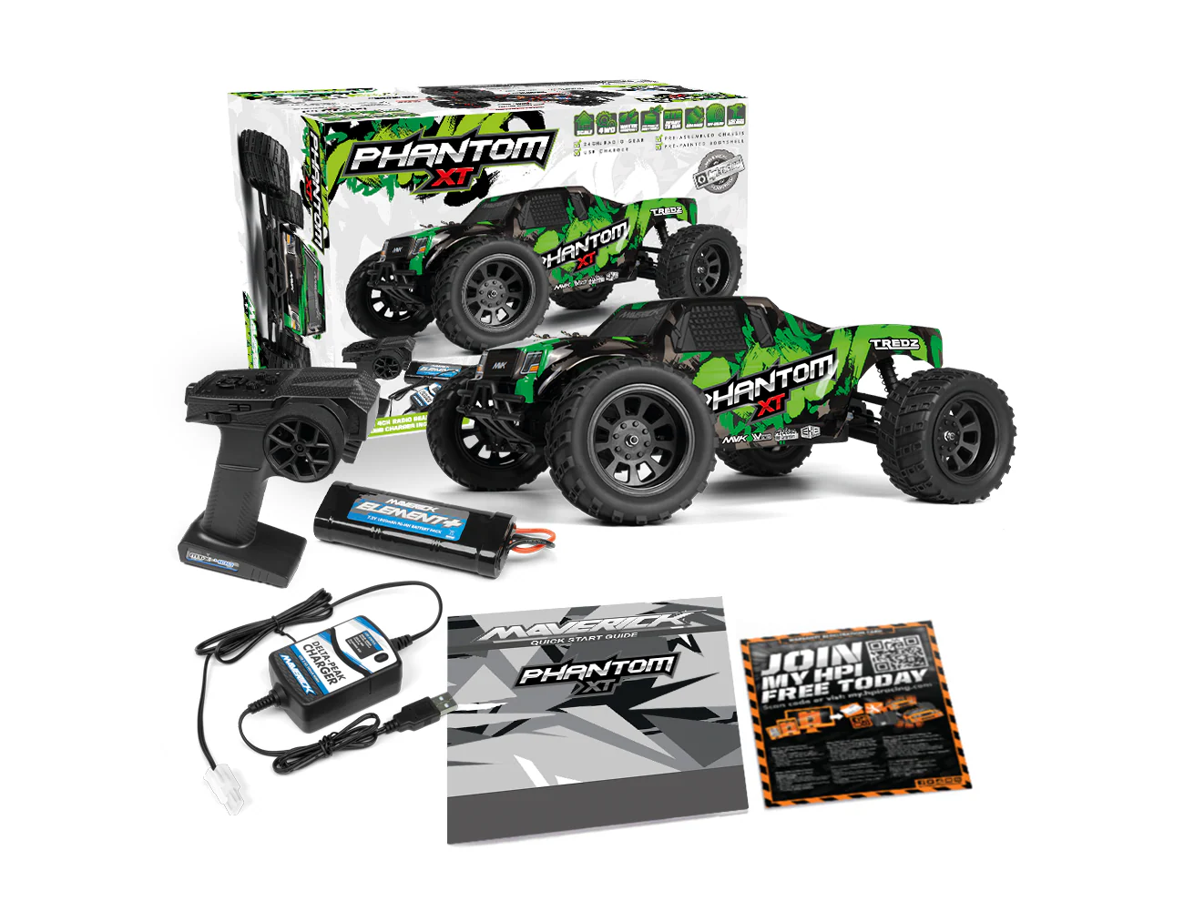 Maverick Phantom XT 1/10 4x4 Truggy - MV150600 - Image 8