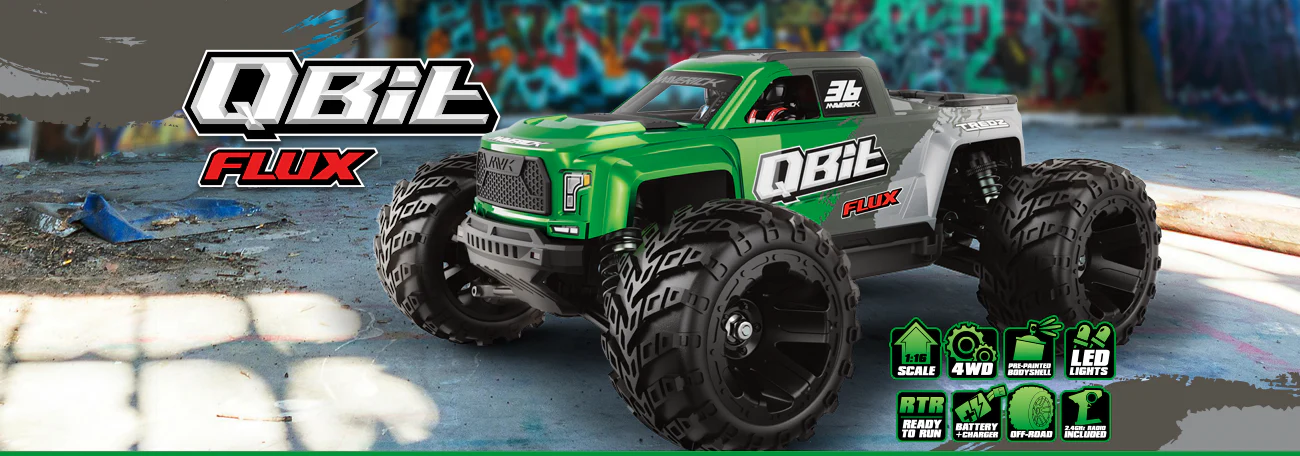 Maverick 151006 QBIT Monster truck 1/16 version brushless 60km/h - Image 8