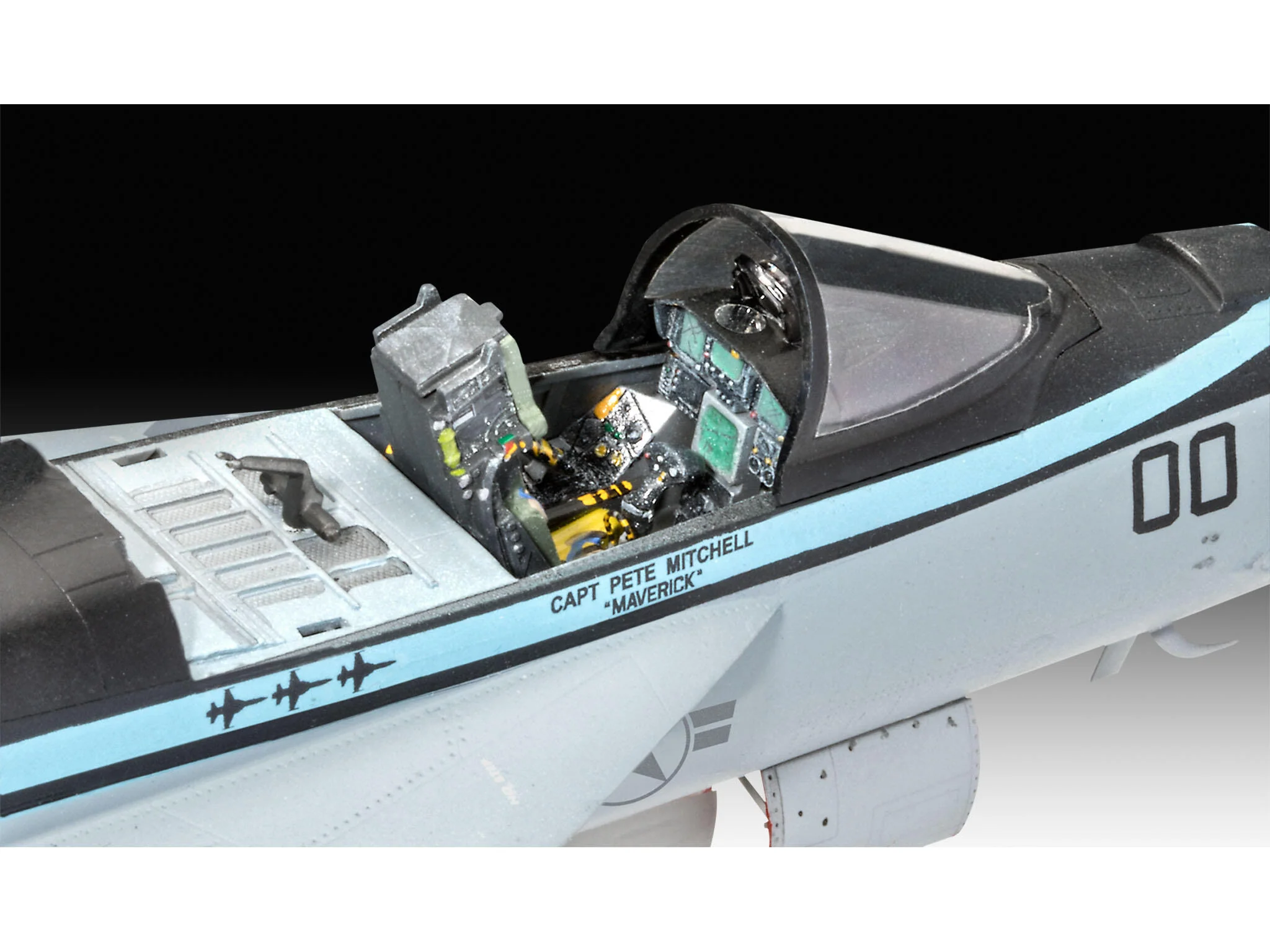 Maquette avion Revell 03864 Maverick's F/A-18E Super Hornet "Top Gun" - Image 6